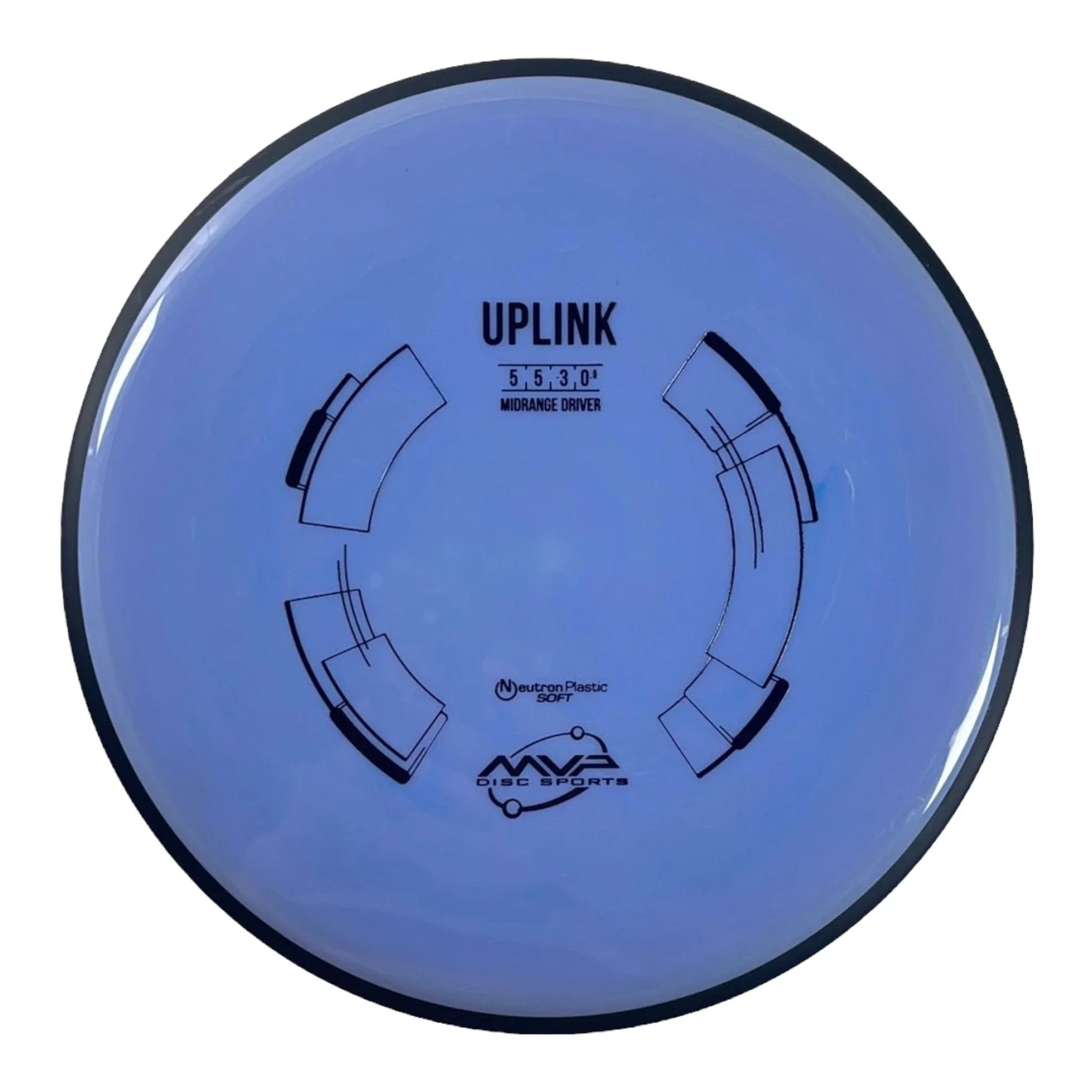 MVP Disc Sports Uplink | Neutron | Blue/Black 179g Disc Golf