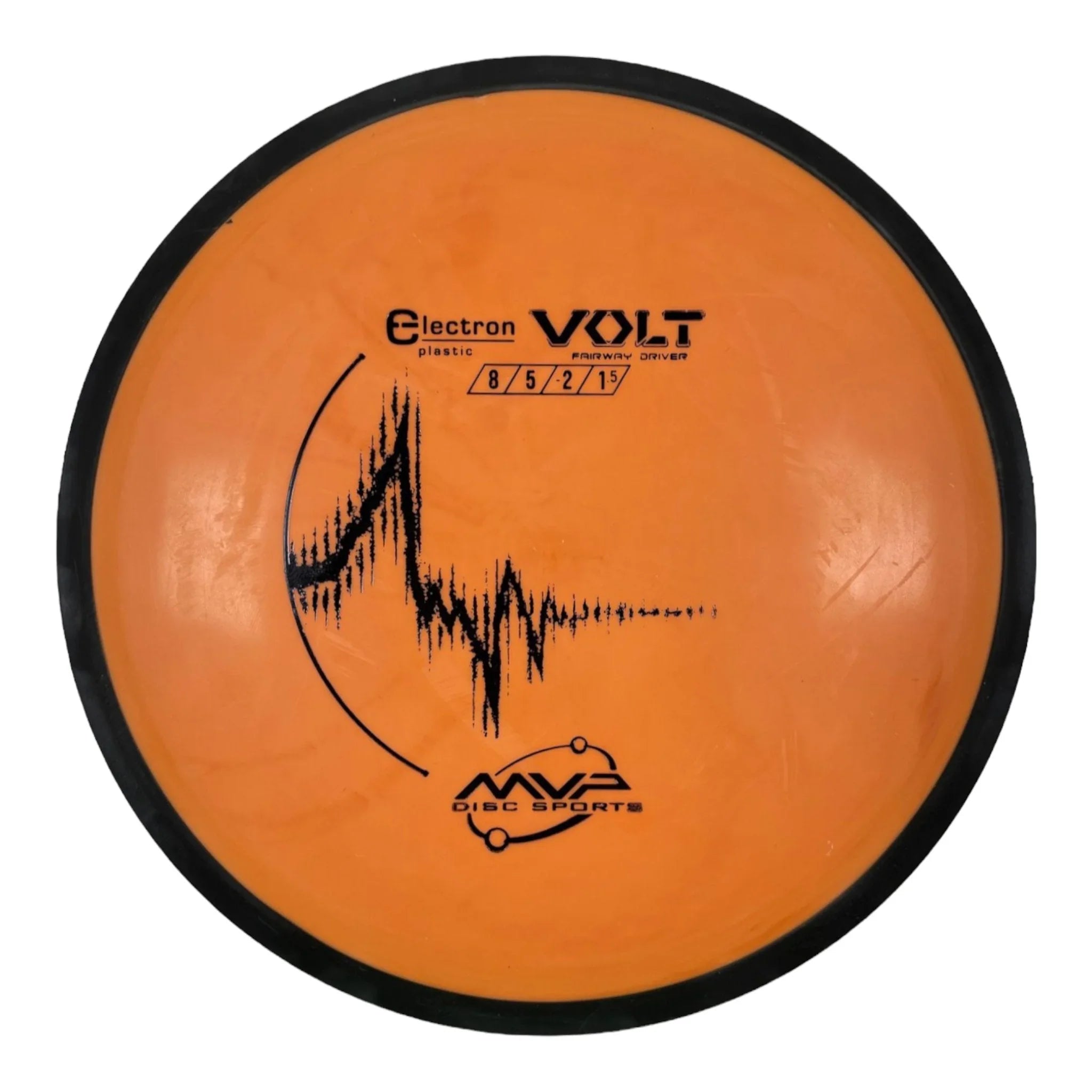 MVP Disc Sports Volt | Electron | Orange/Black 174g Disc Golf