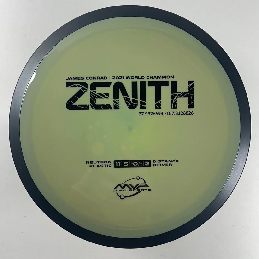MVP Disc Sports Zenith | Neutron | Green/Black 171g Disc Golf