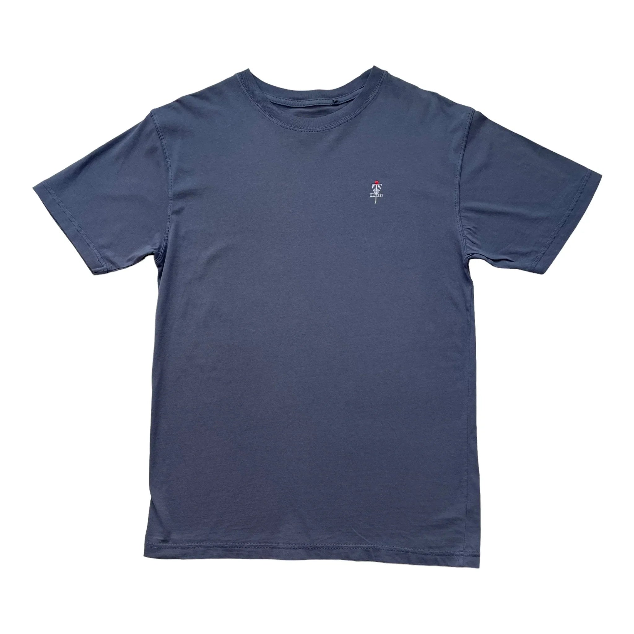 Perks and Re - creation Basket Tee | Blue Disc Golf