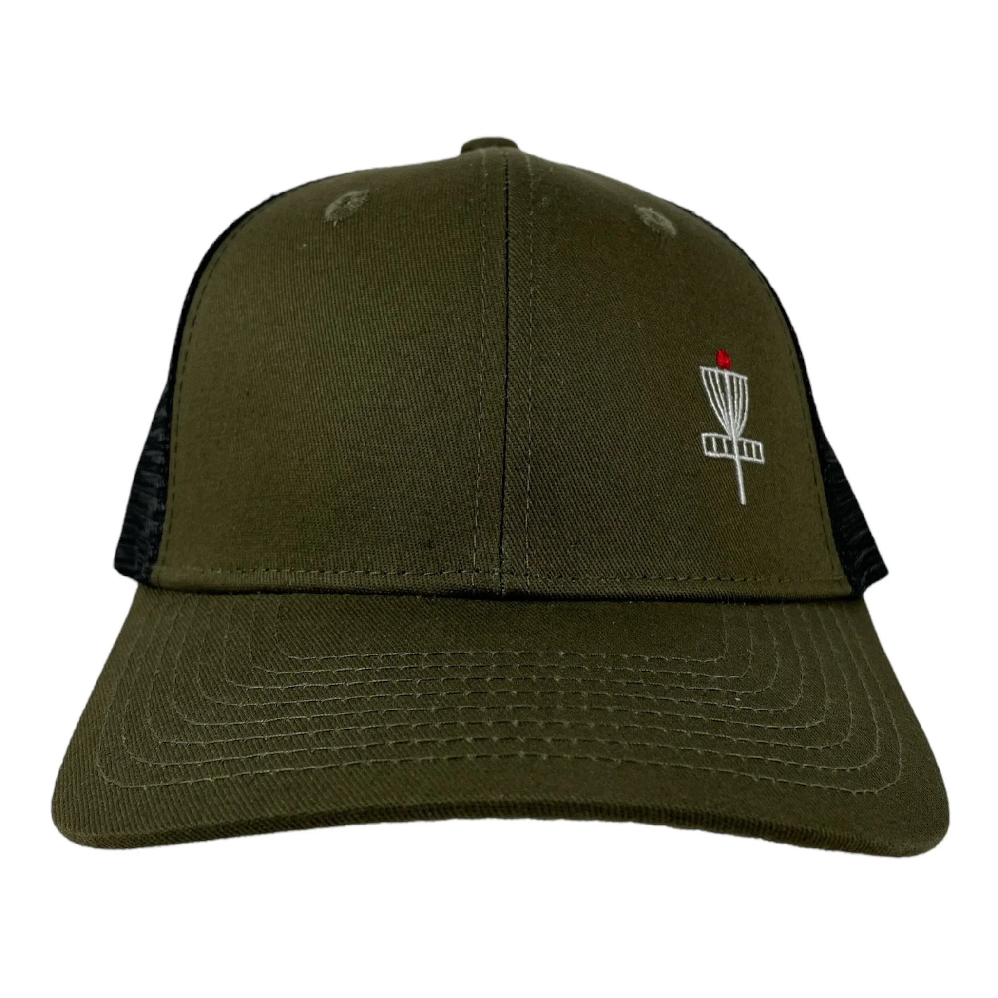 Perks and Re - creation Basket Trucker Hat Disc Golf