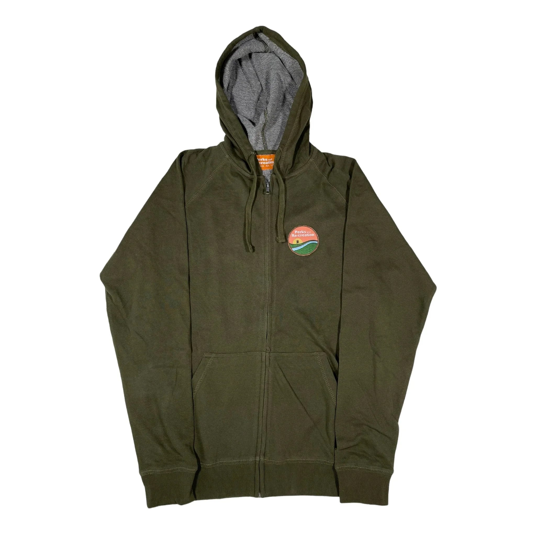 Perks and Re - creation Day Full - Zip Hoodie Disc Golf