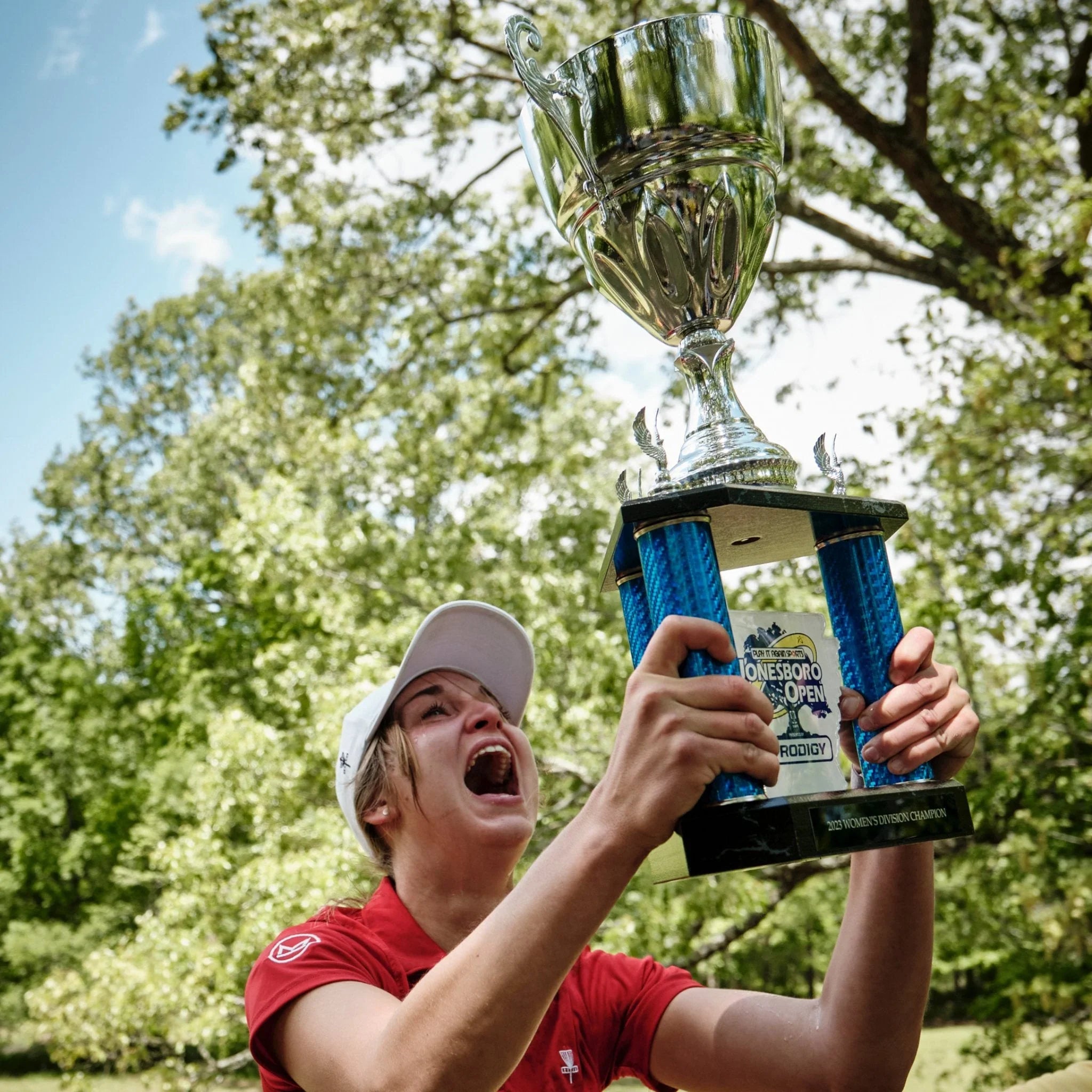 Perks and Re - creation Kat Mertsch 2023 Jonesboro Open Champion Commemorative Jersey Disc Golf