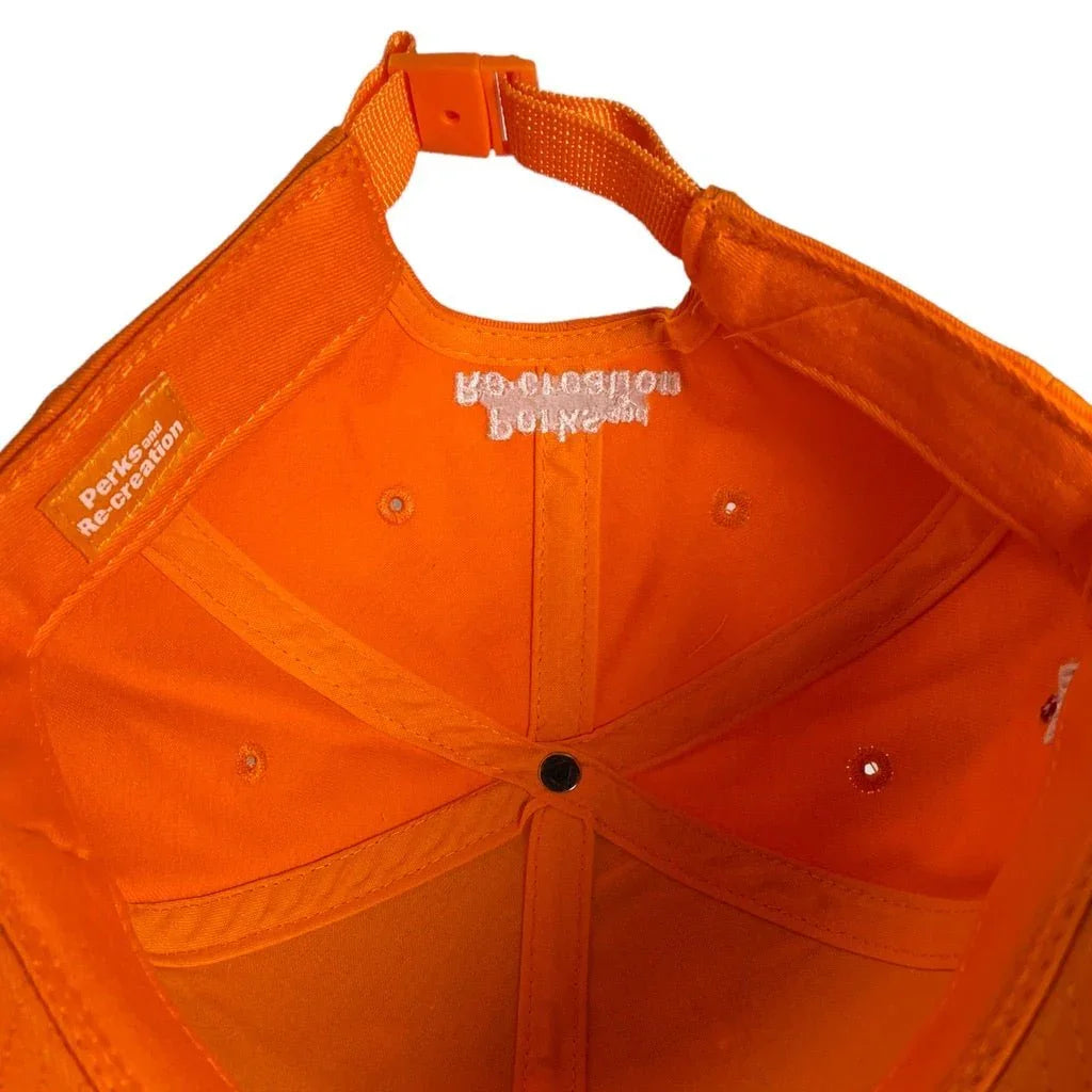 Perks and Re - creation Kat Mertsch Tour Series Pro Hat - Orange Disc Golf