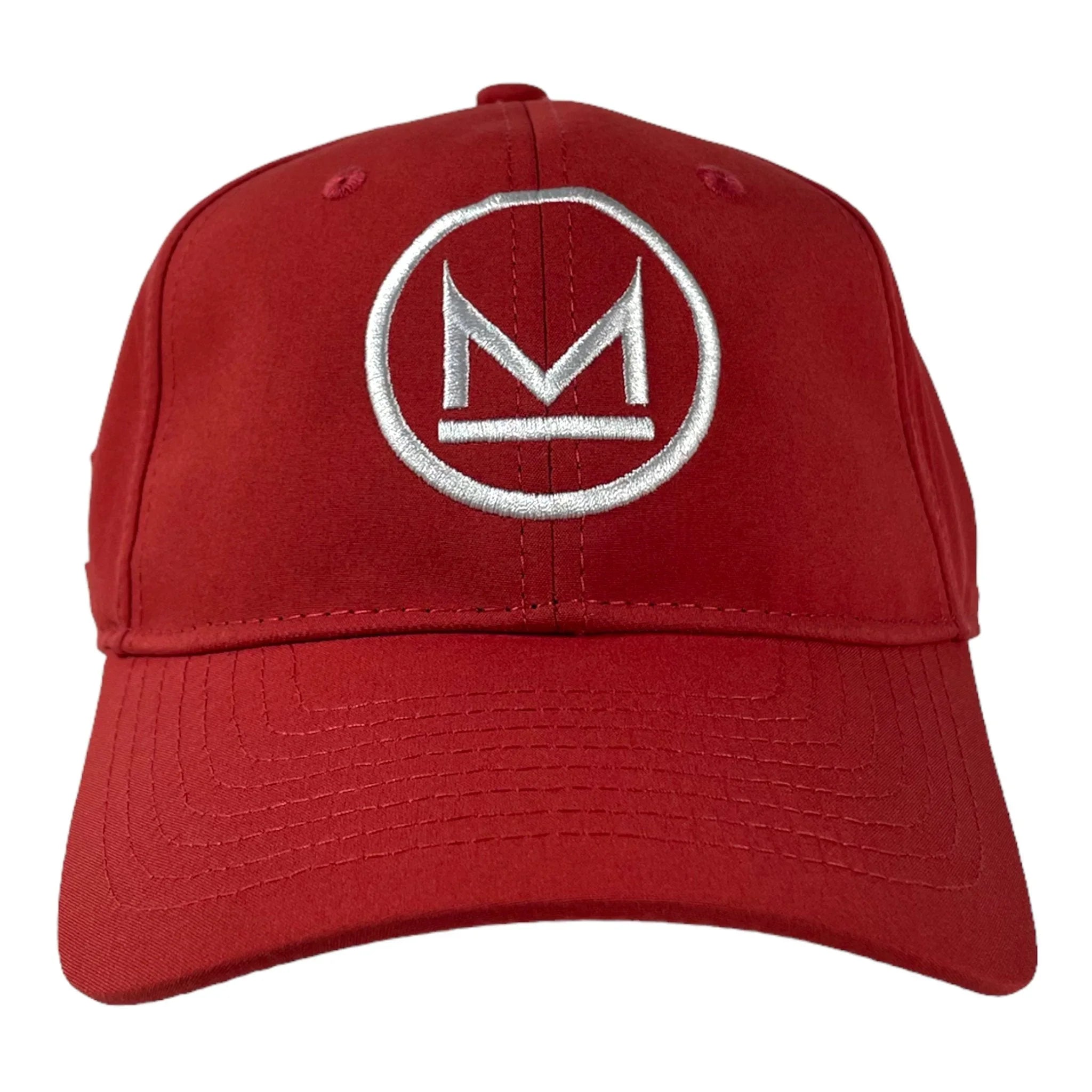 Perks and Re - creation Kat Mertsch Tour Series Pro Hat - Red Disc Golf