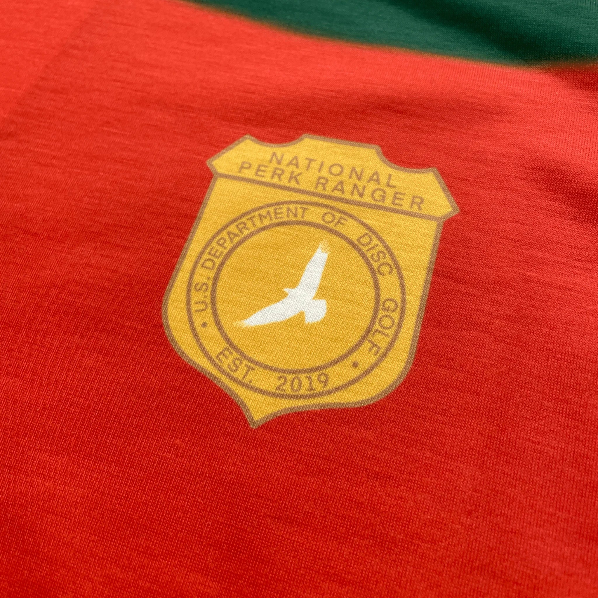 Perks and Re - creation National Perk Service Jersey Disc Golf