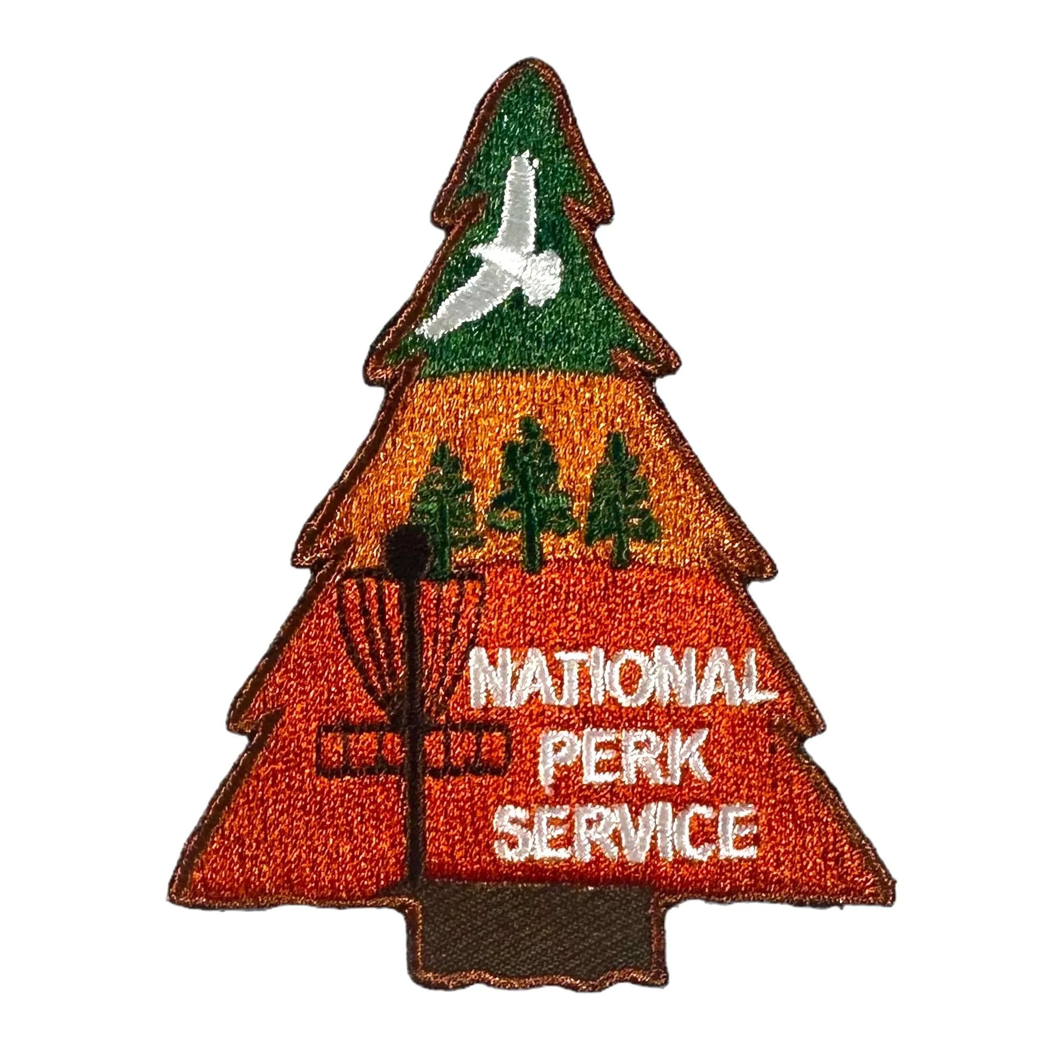 Perks and Re - creation National Perk Service Patch Disc Golf