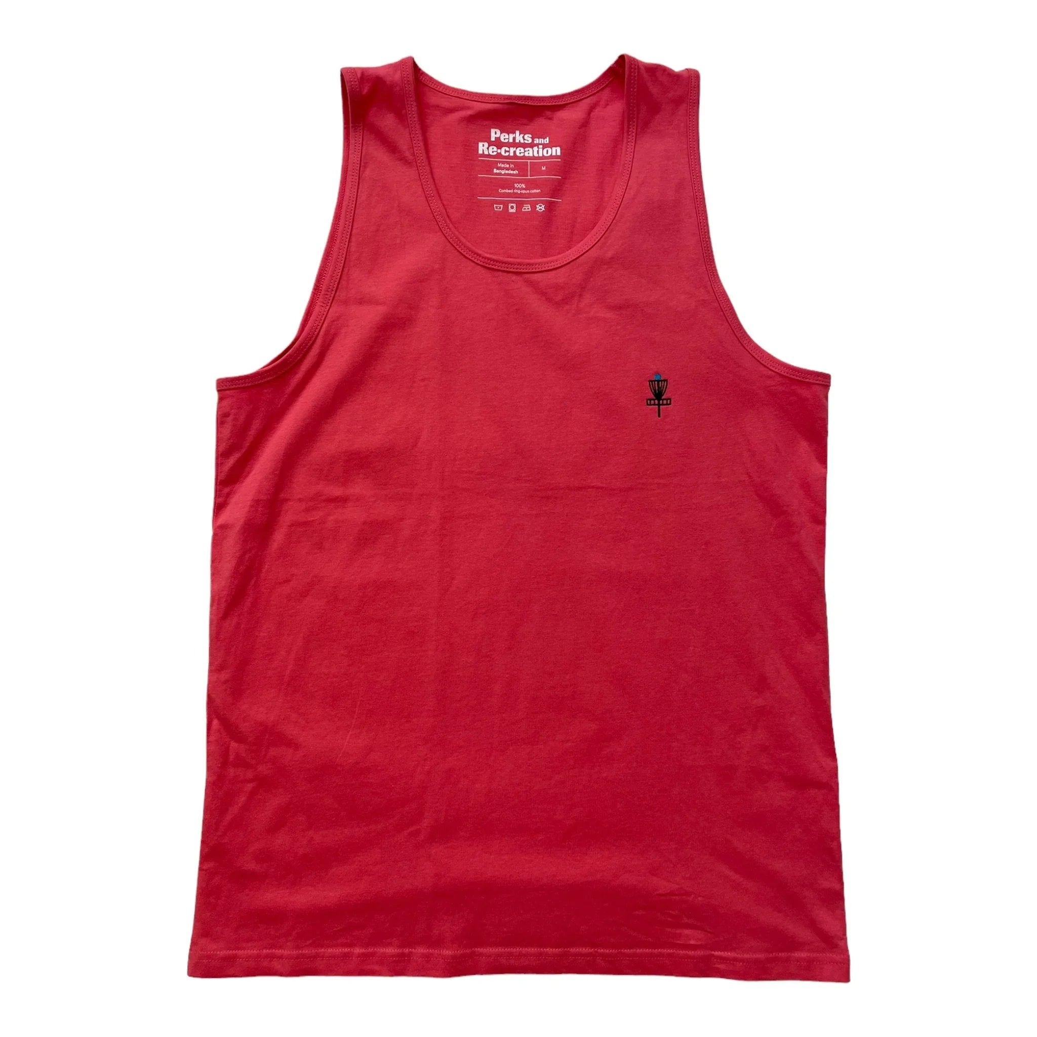 Perks and Re - creation Night Basket Tank | Red Disc Golf