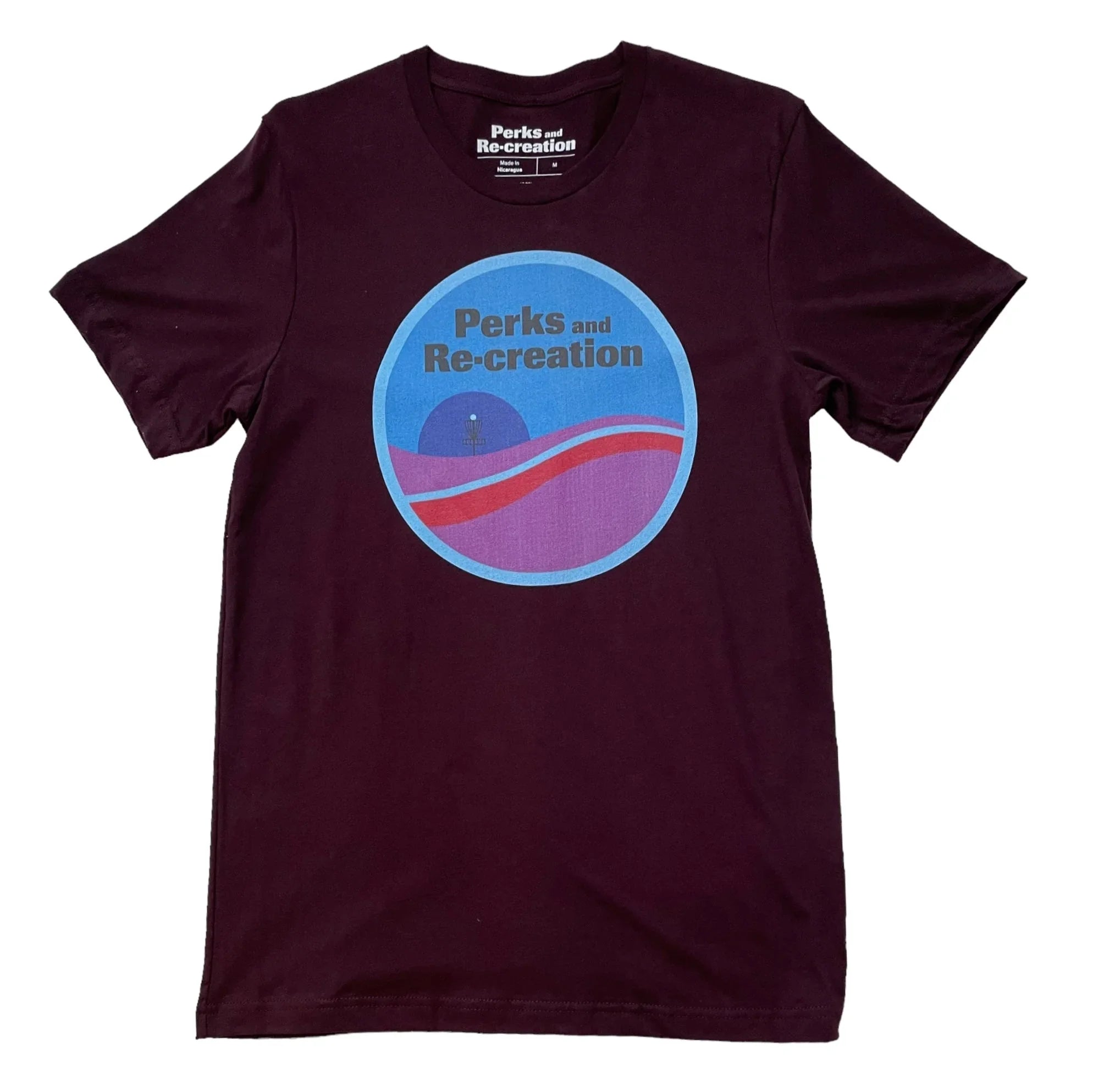 Perks and Re - creation Night Tee Disc Golf