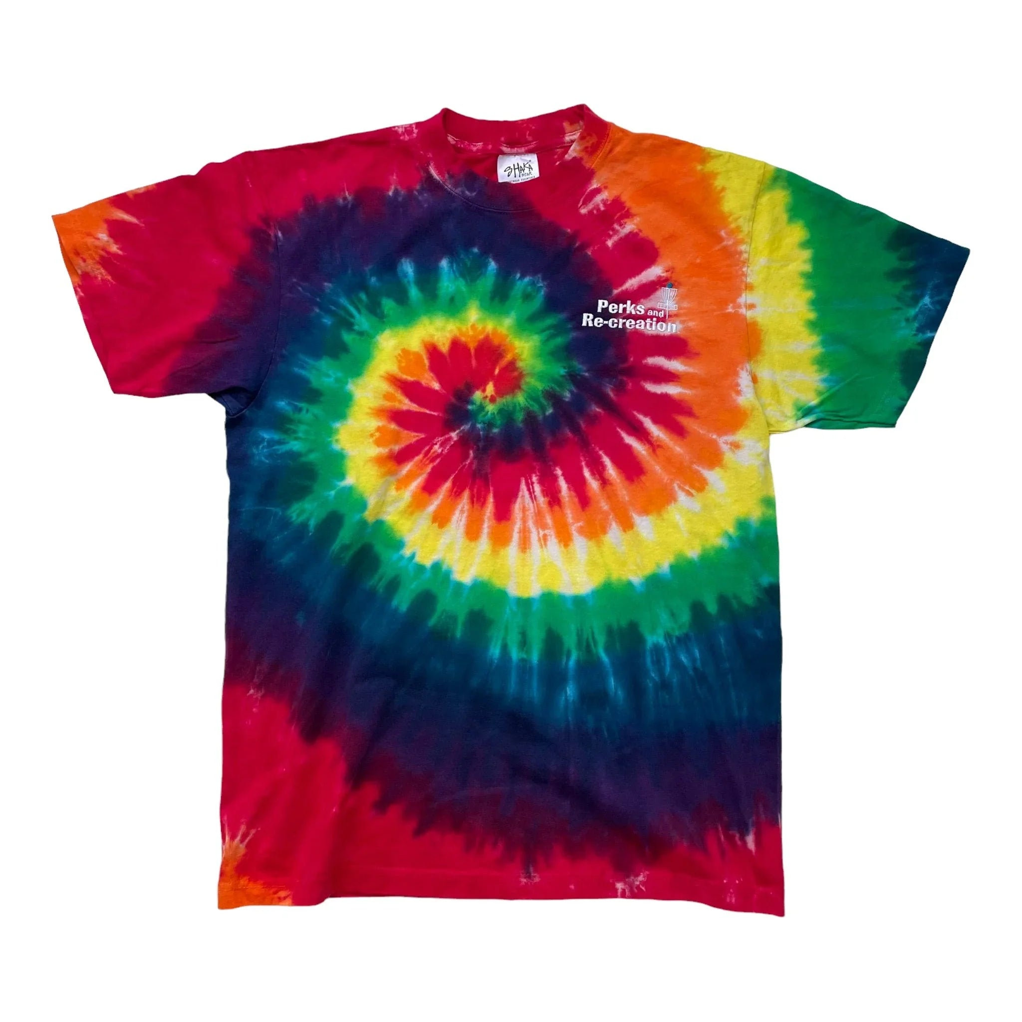 Perks and Re - creation Perks + Basket Tie - Dye Shaka Oversized Tee Disc Golf