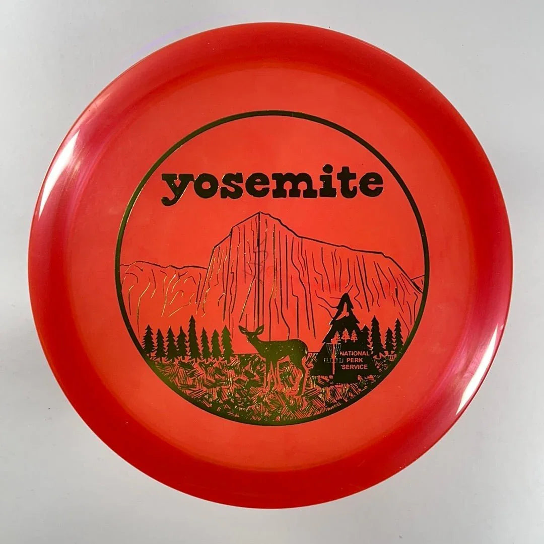 Perks and Re - creation Yosemite - Teebird3 | Luster | Red/Green 172g (Run 2) 32/50 Disc Golf