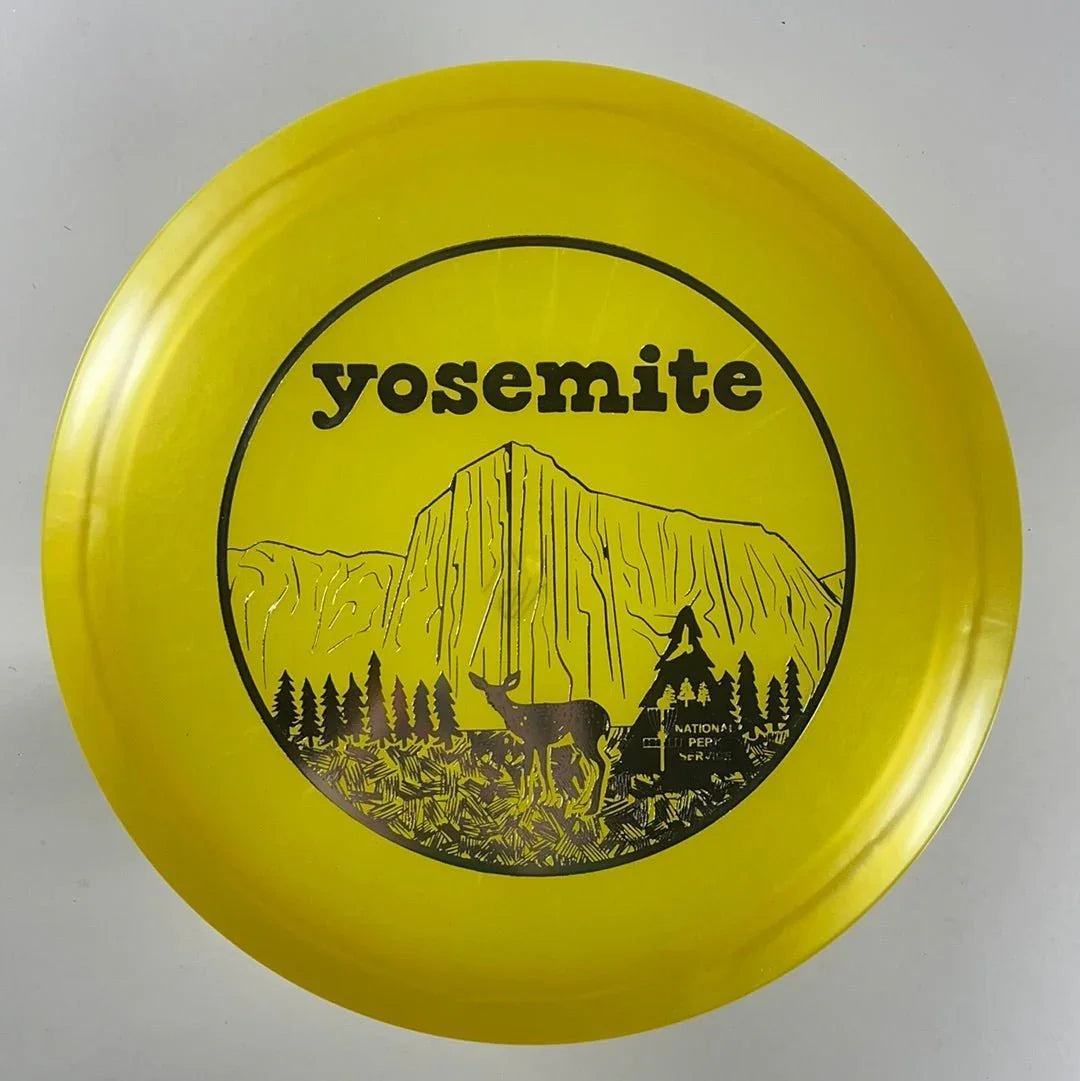 Perks and Re - creation Yosmite - Teebird3 | Luster | Yellow/Silver 167g (Run 2) 4/50 Disc Golf