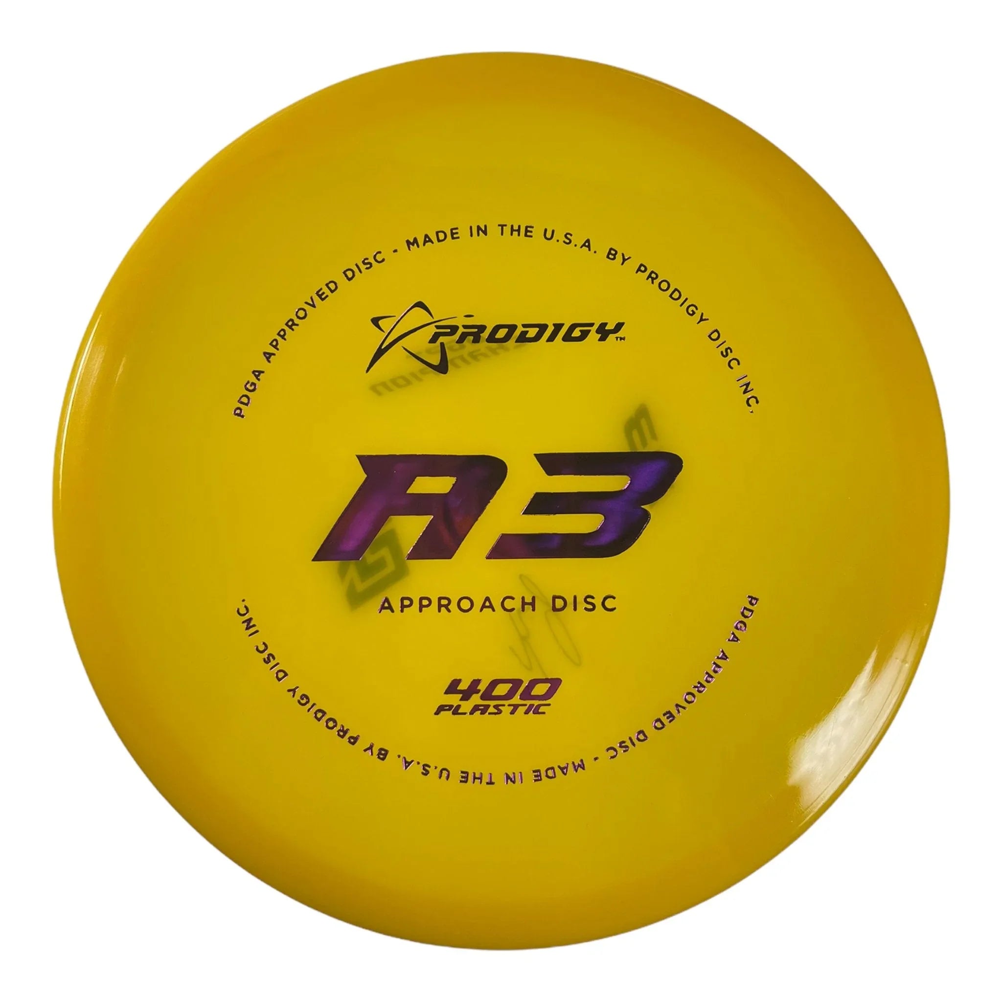 Prodigy Disc A3 | 400 | Yellow/Pink 173g (Kevin Jones) Disc Golf
