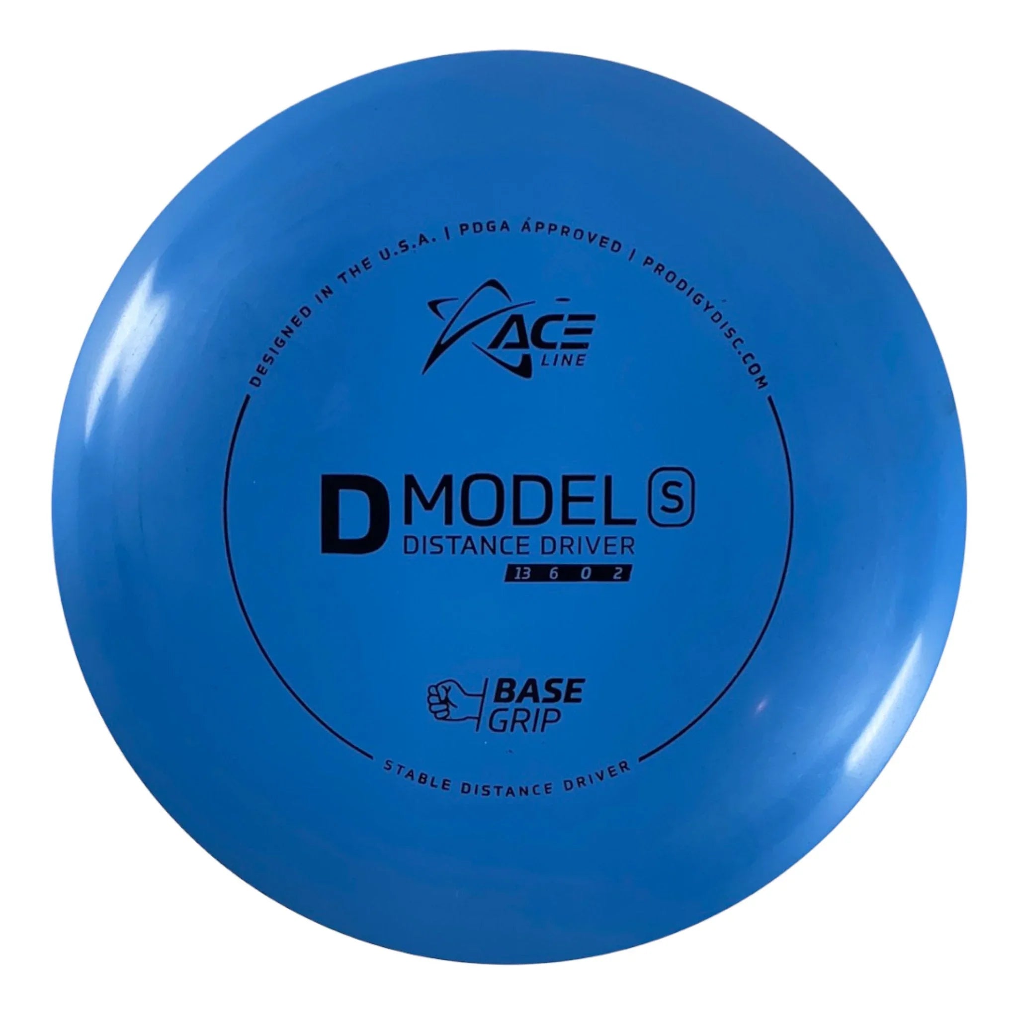 Prodigy Disc D Model S | Base Grip | Blue/Black 173 - 174g Disc Golf
