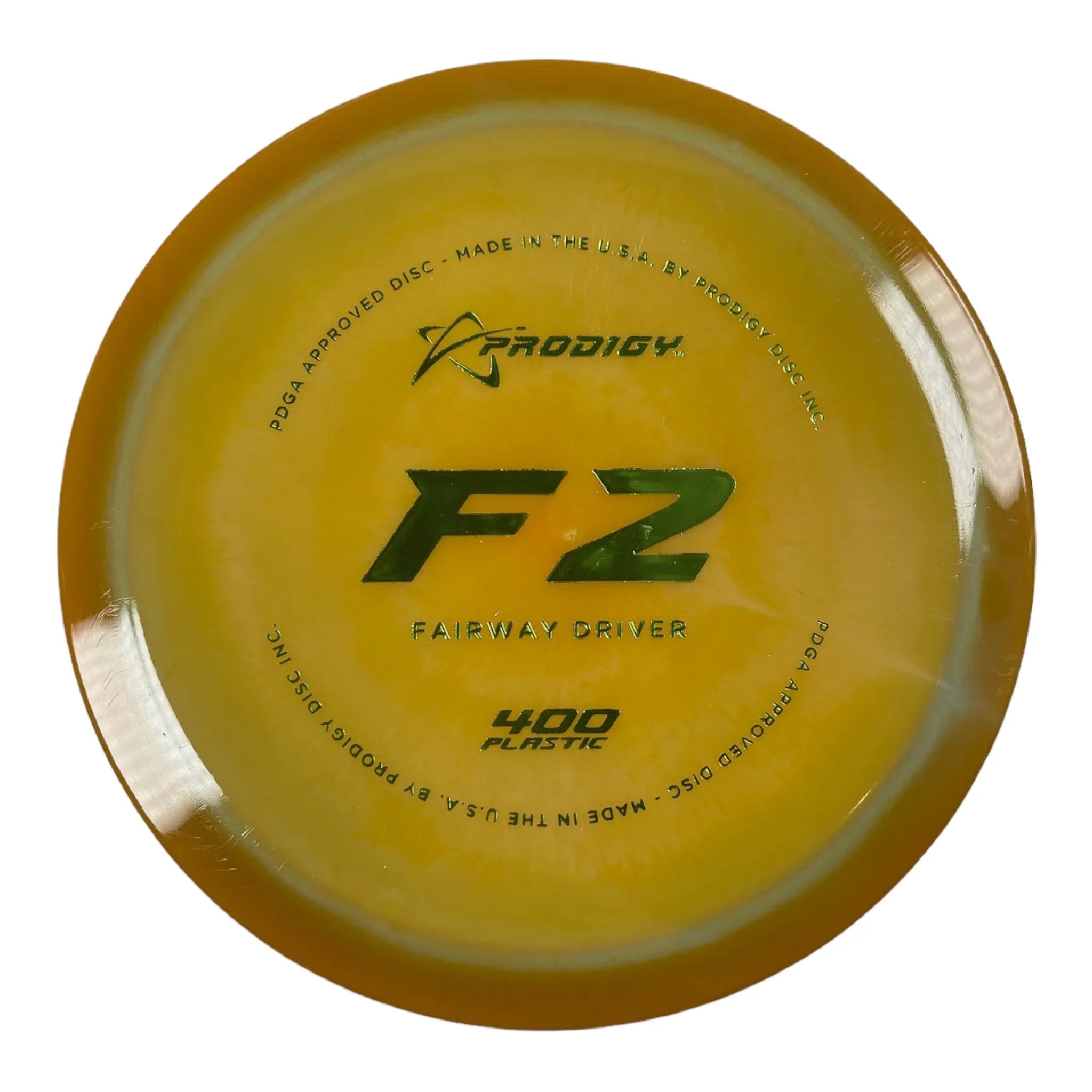 Prodigy Disc F2 | 400 | Orange/Green 174g Disc Golf