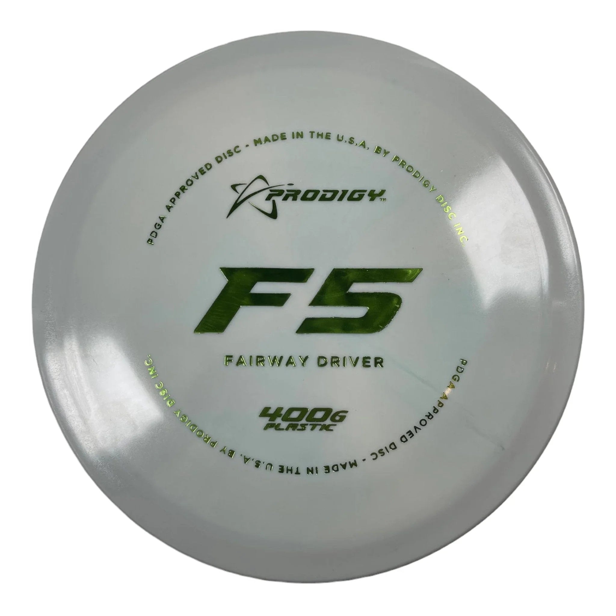 Prodigy Disc F5 | 400G | Grey/Green 176g Disc Golf