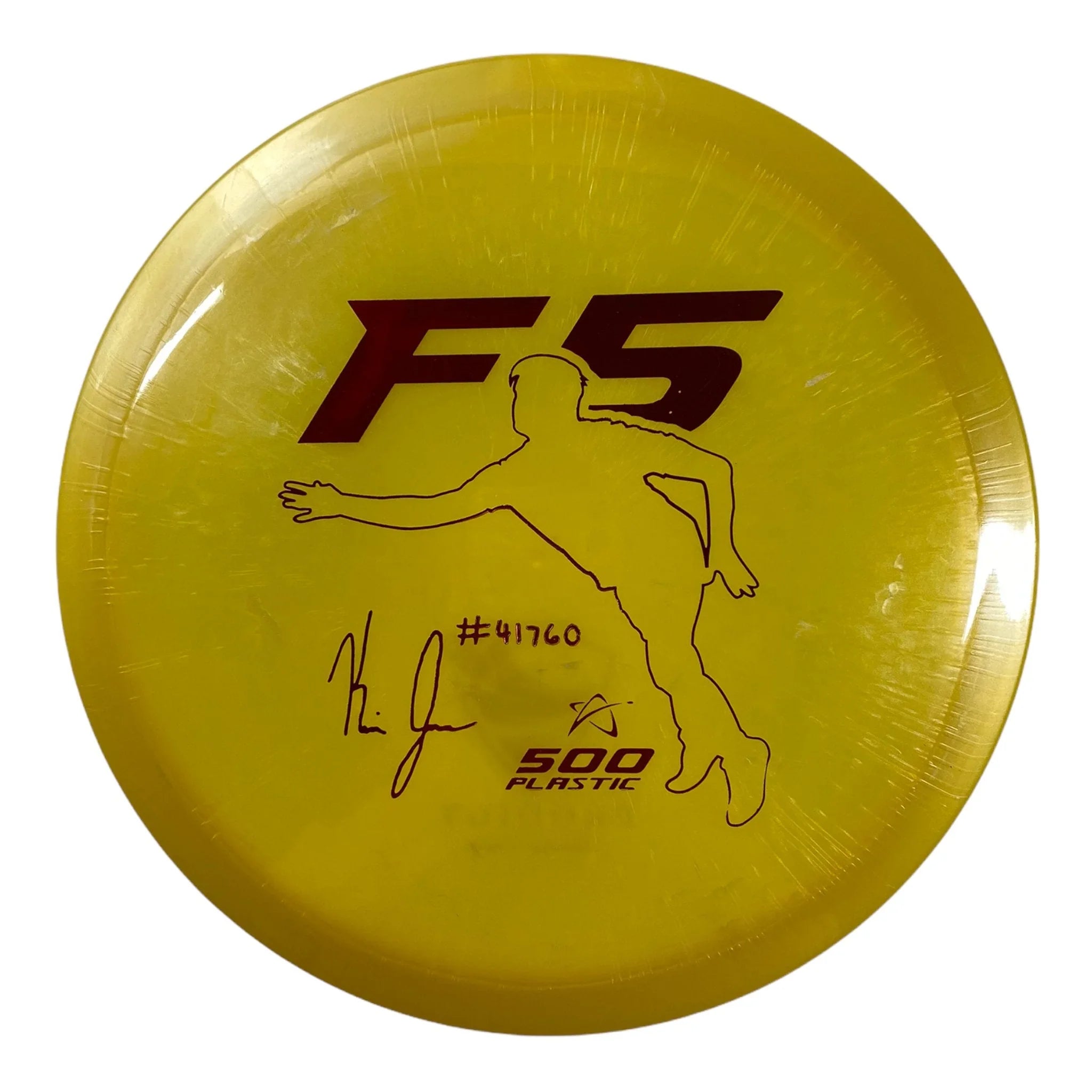 Prodigy Disc F5 | 500 | Gold/Red 174g (Kevin Jones) Disc Golf