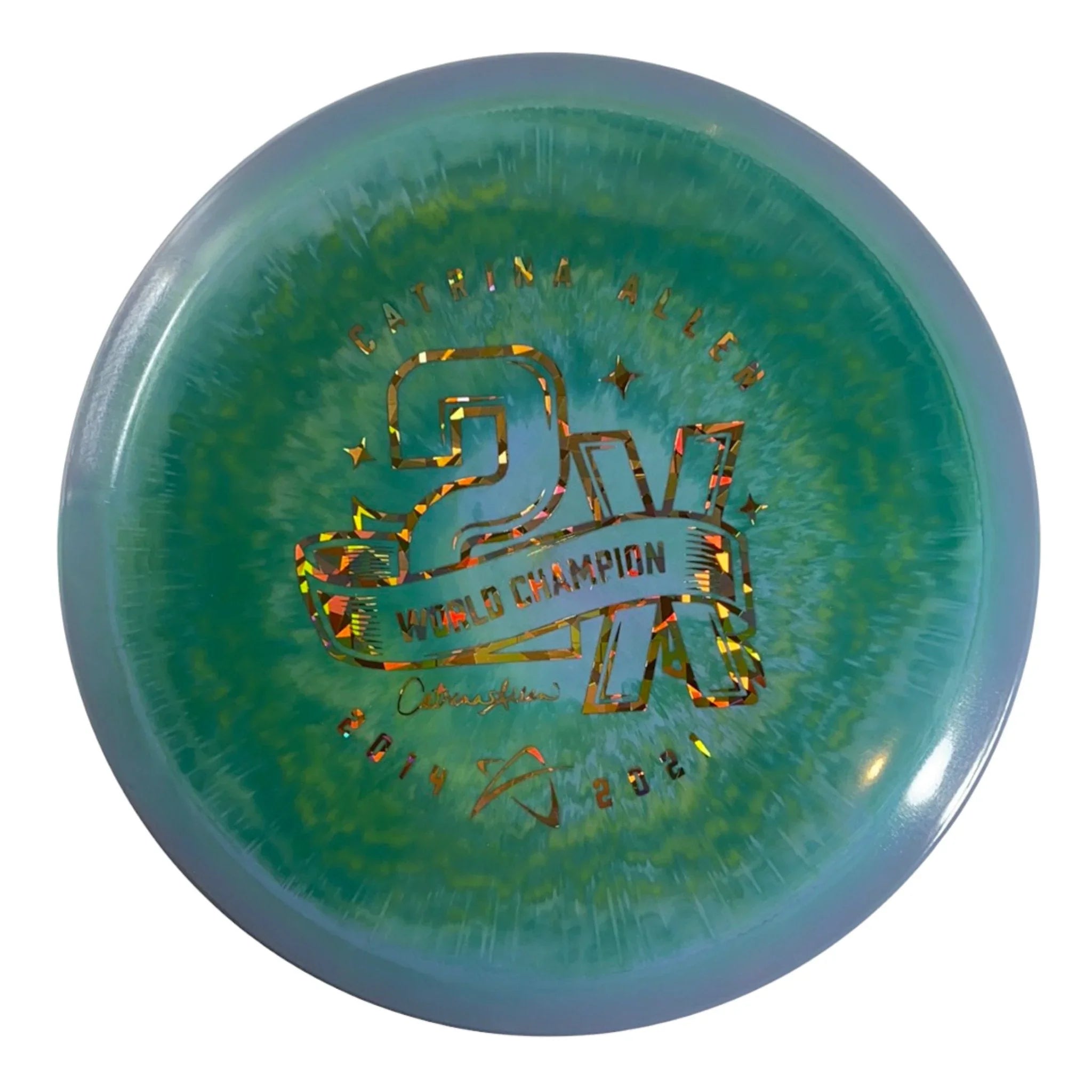 Prodigy Disc F7 | 400G | Blue/Purple/Silver 175g (Catrina Allen) Disc Golf