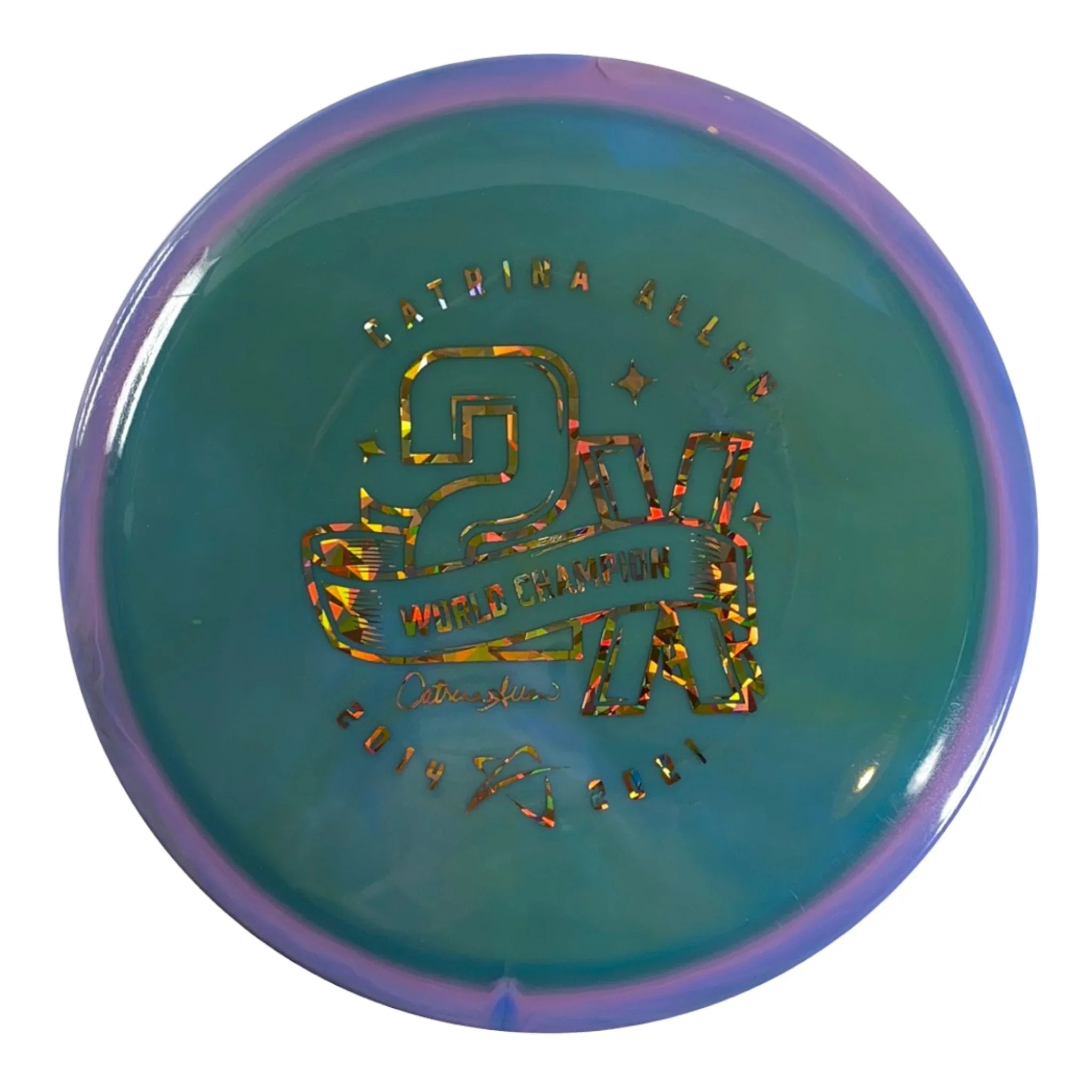 Prodigy Disc F7 | 400G | Green/Purple/Gold 176g (Catrina Allen) Disc Golf
