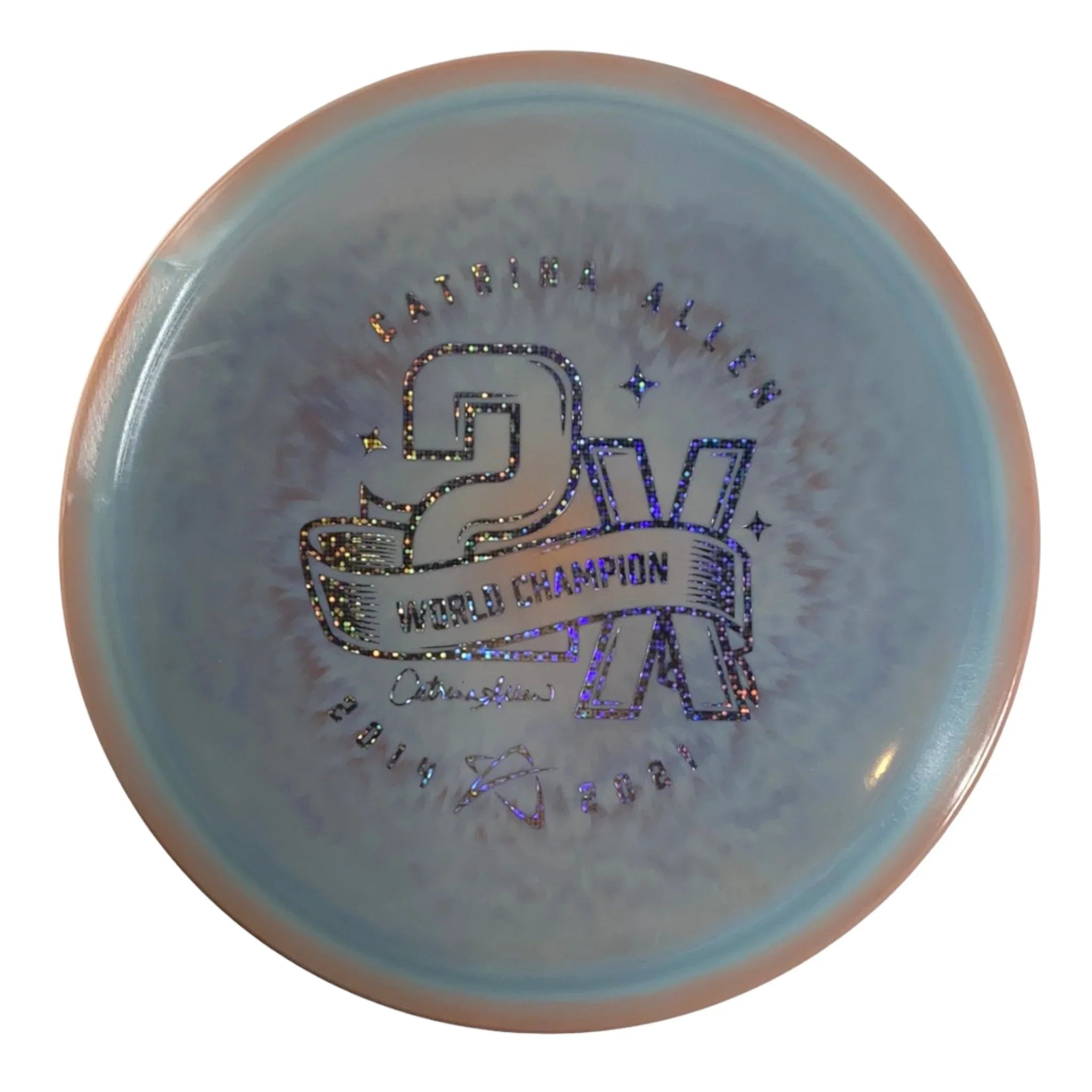 Prodigy Disc F7 | 400G | Grey/Pink/Silver 175g (Catrina Allen) Disc Golf