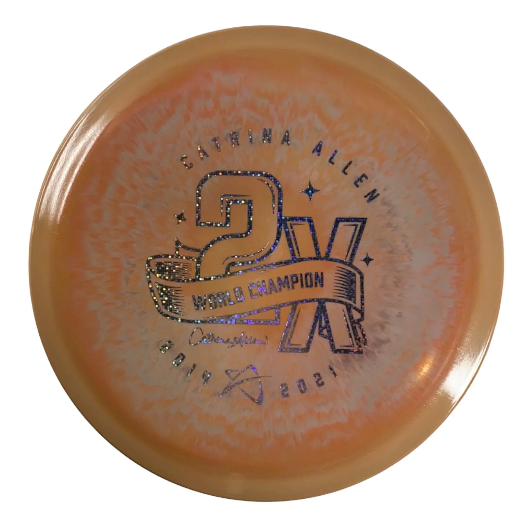 Prodigy Disc F7 | 400G | Pink/Silver 175g (Catrina Allen) Disc Golf