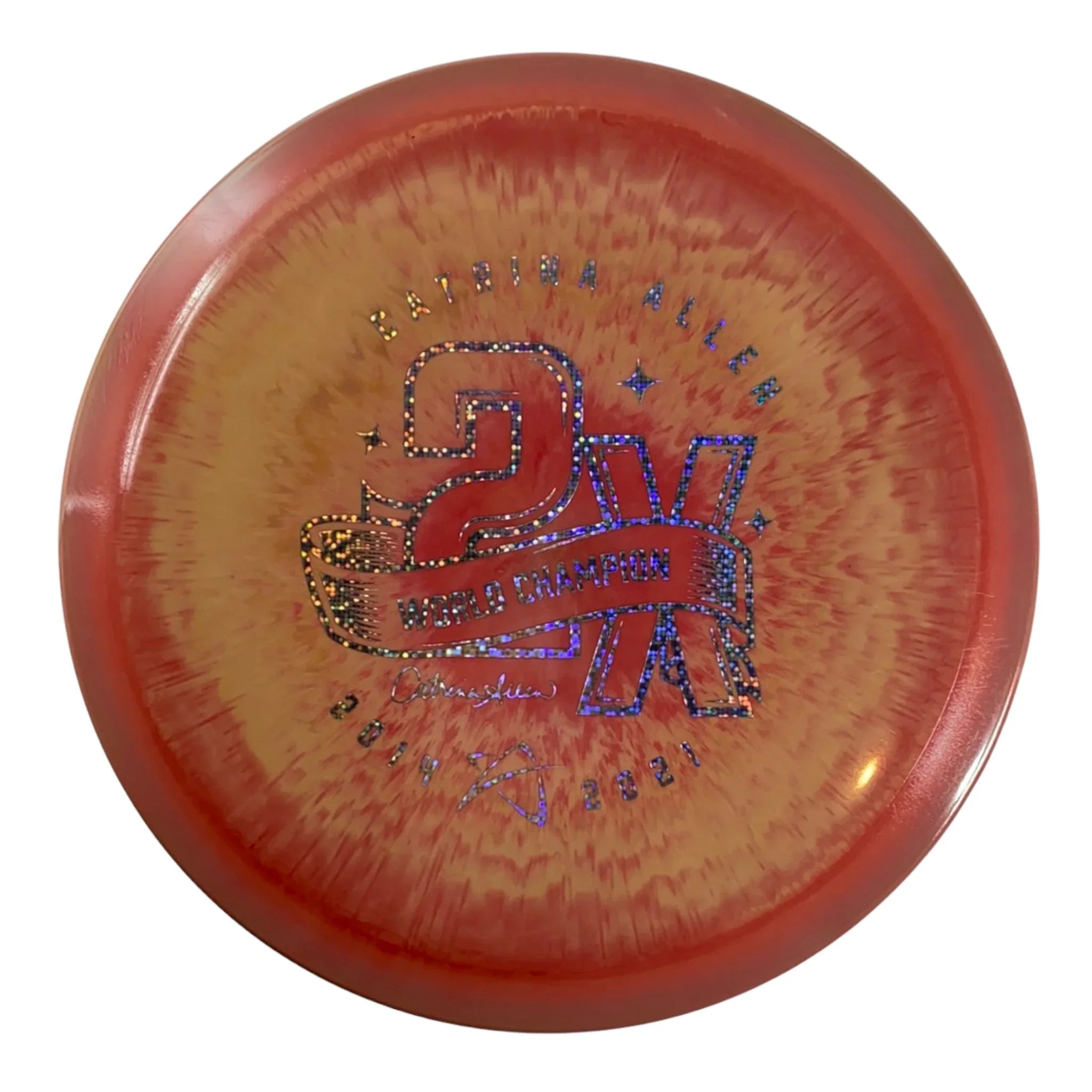 Prodigy Disc F7 | 400G | Pink/Silver 176g (Catrina Allen) Disc Golf