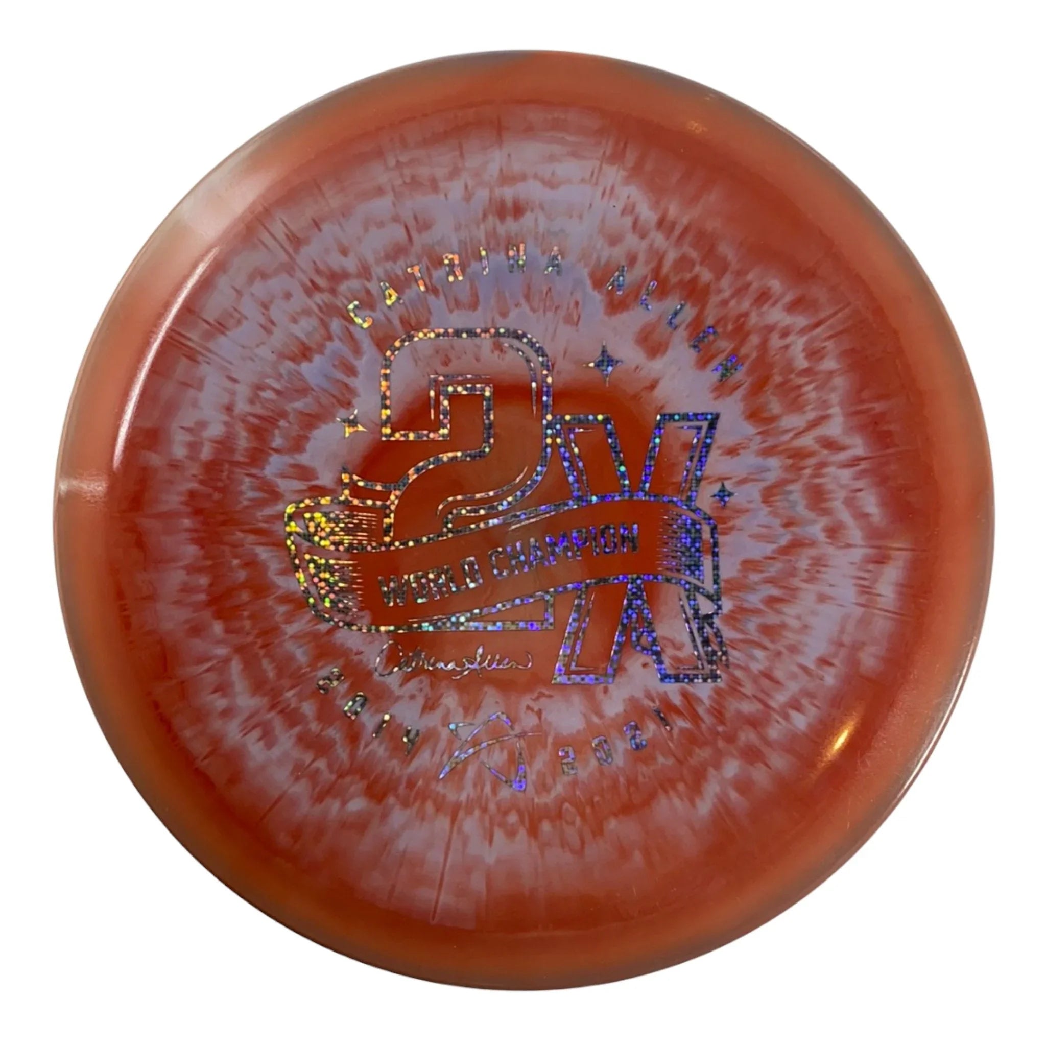 Prodigy Disc F7 | 400G | Red/Silver 176g (Catrina Allen) Disc Golf