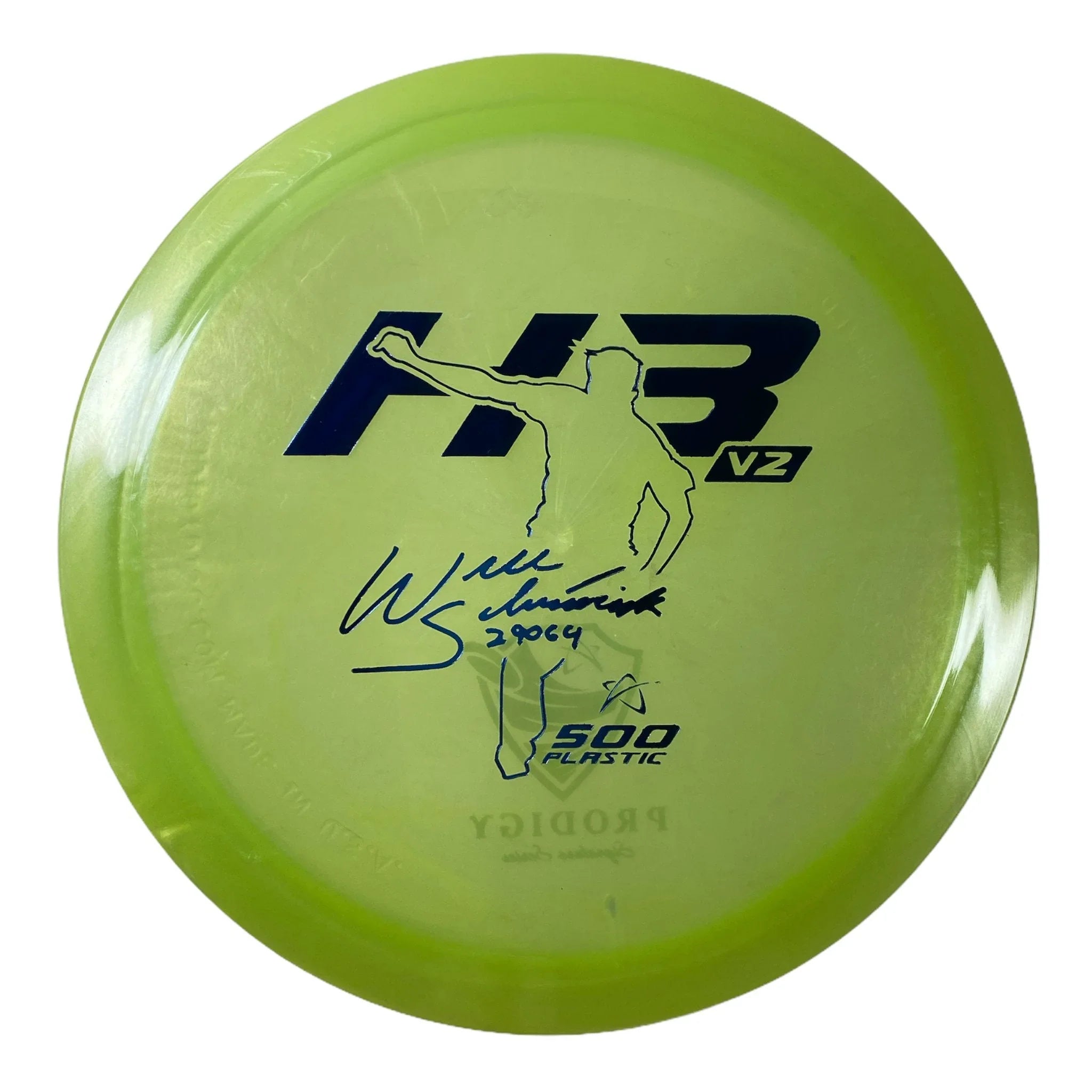 Prodigy Disc H3 V2 | 500 | Green/Blue 174g (Will Schusterick) Disc Golf