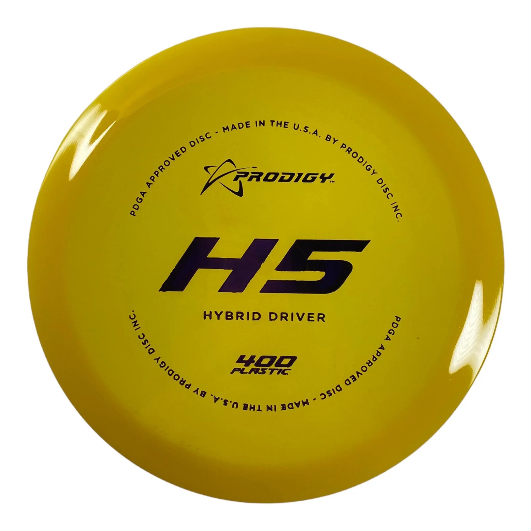 Prodigy Disc H5 | 400 | Yellow/Purple 175 - 176g Disc Golf