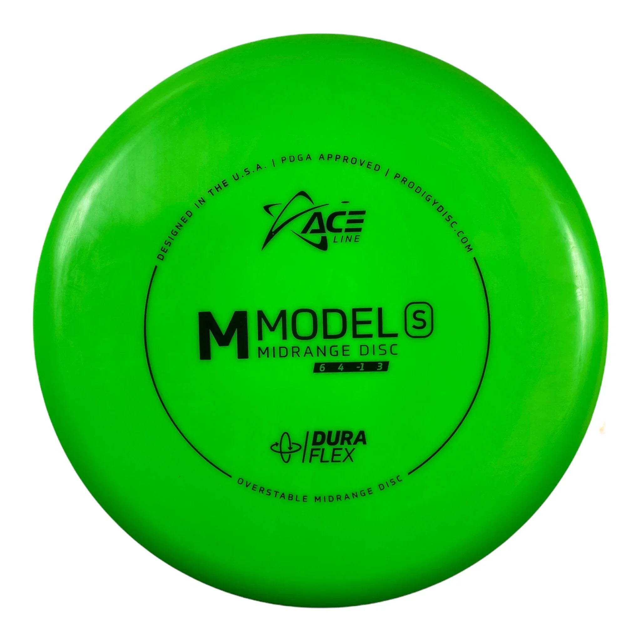 Prodigy Disc M Model S | Dura Flex | Green/Black 179g Disc Golf