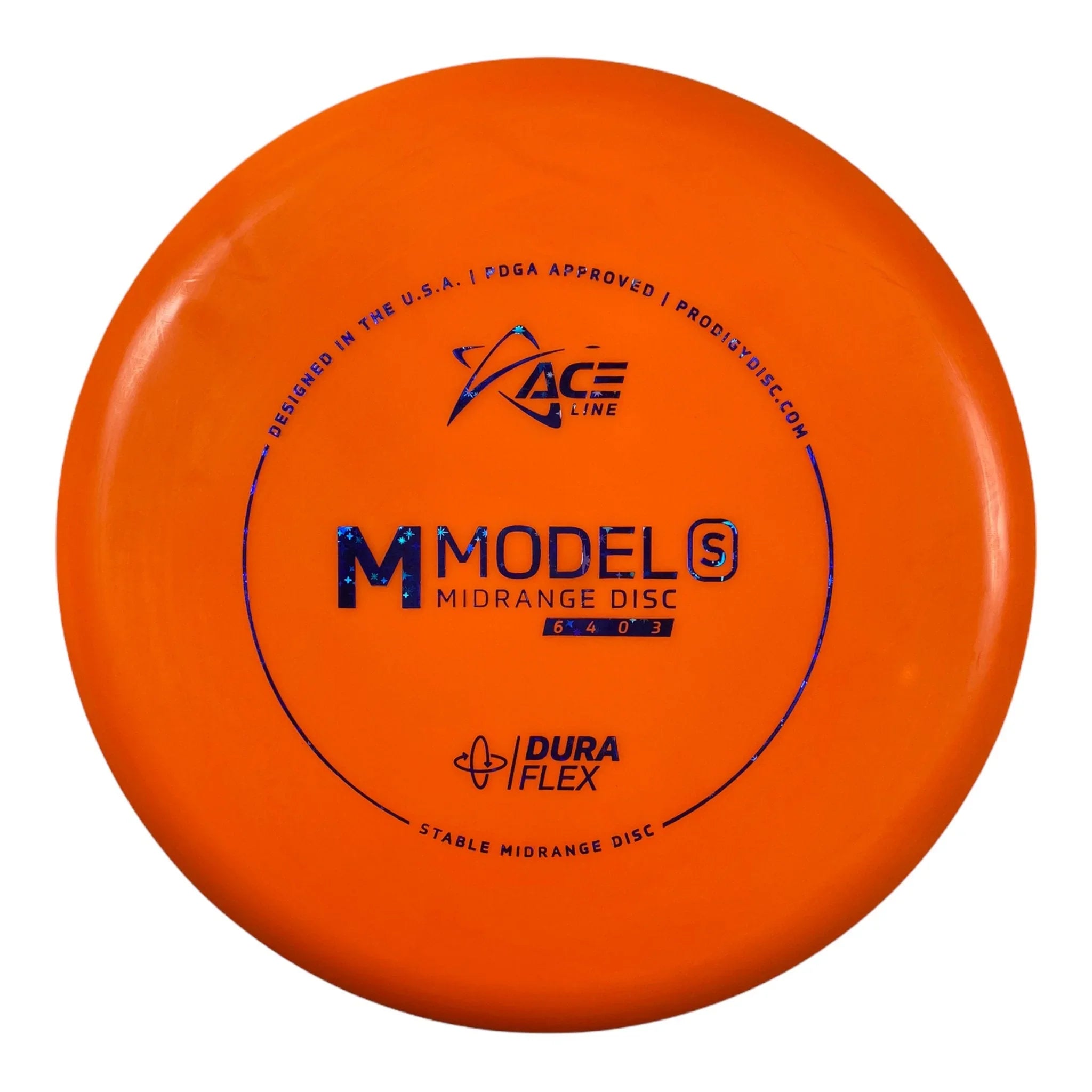 Prodigy Disc M Model S | Dura Flex | Orange/Blue 179g Disc Golf