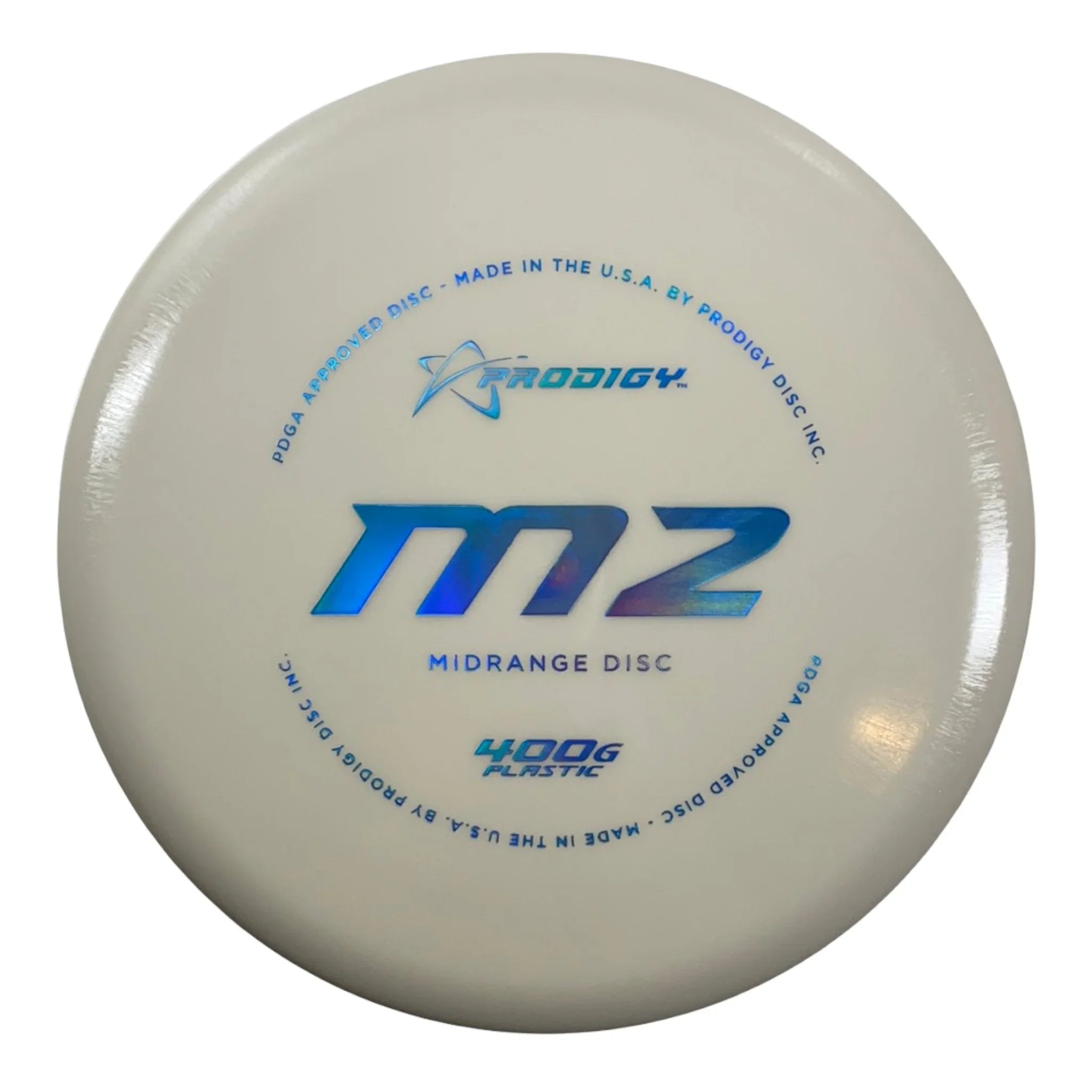Prodigy Disc M2 | 400G | White/Blue 177 - 180g Disc Golf