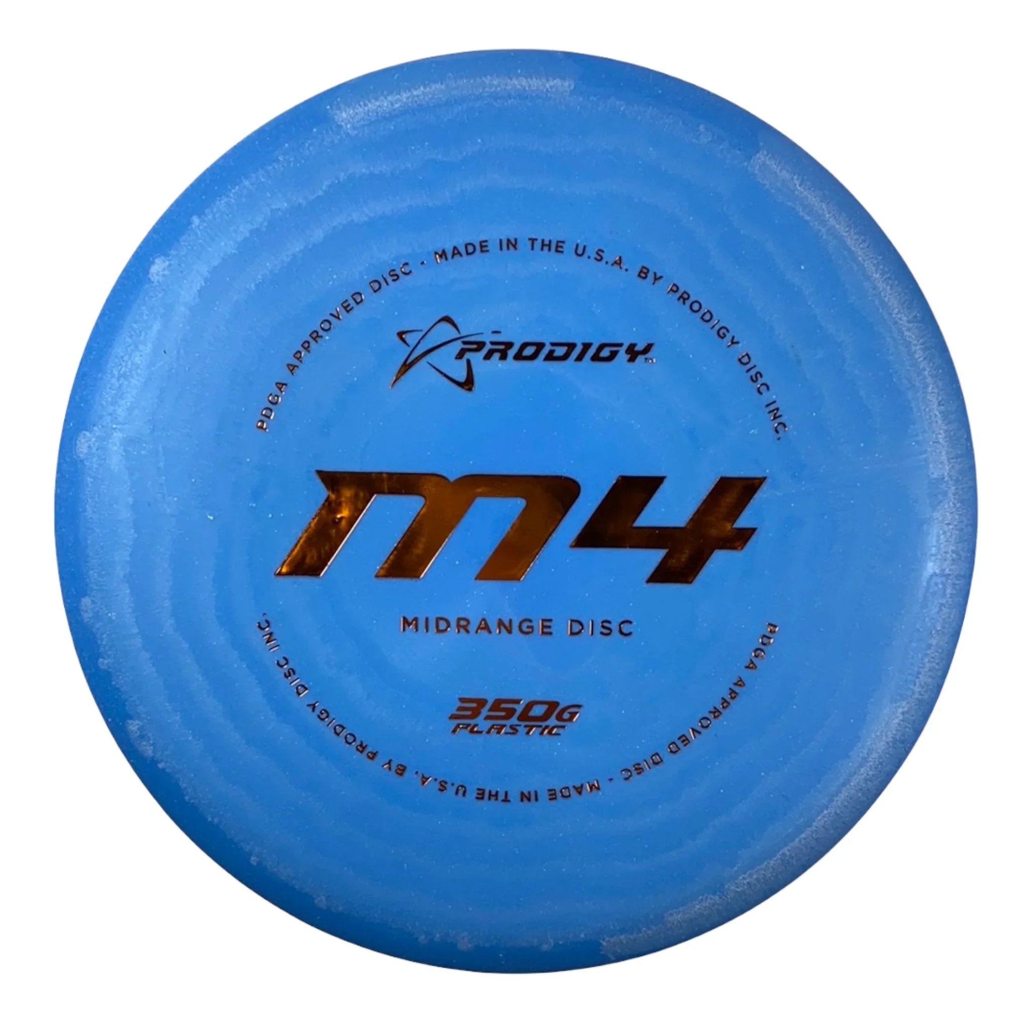 Prodigy Disc M4 | 350G | Blue/Bronze 179g Disc Golf