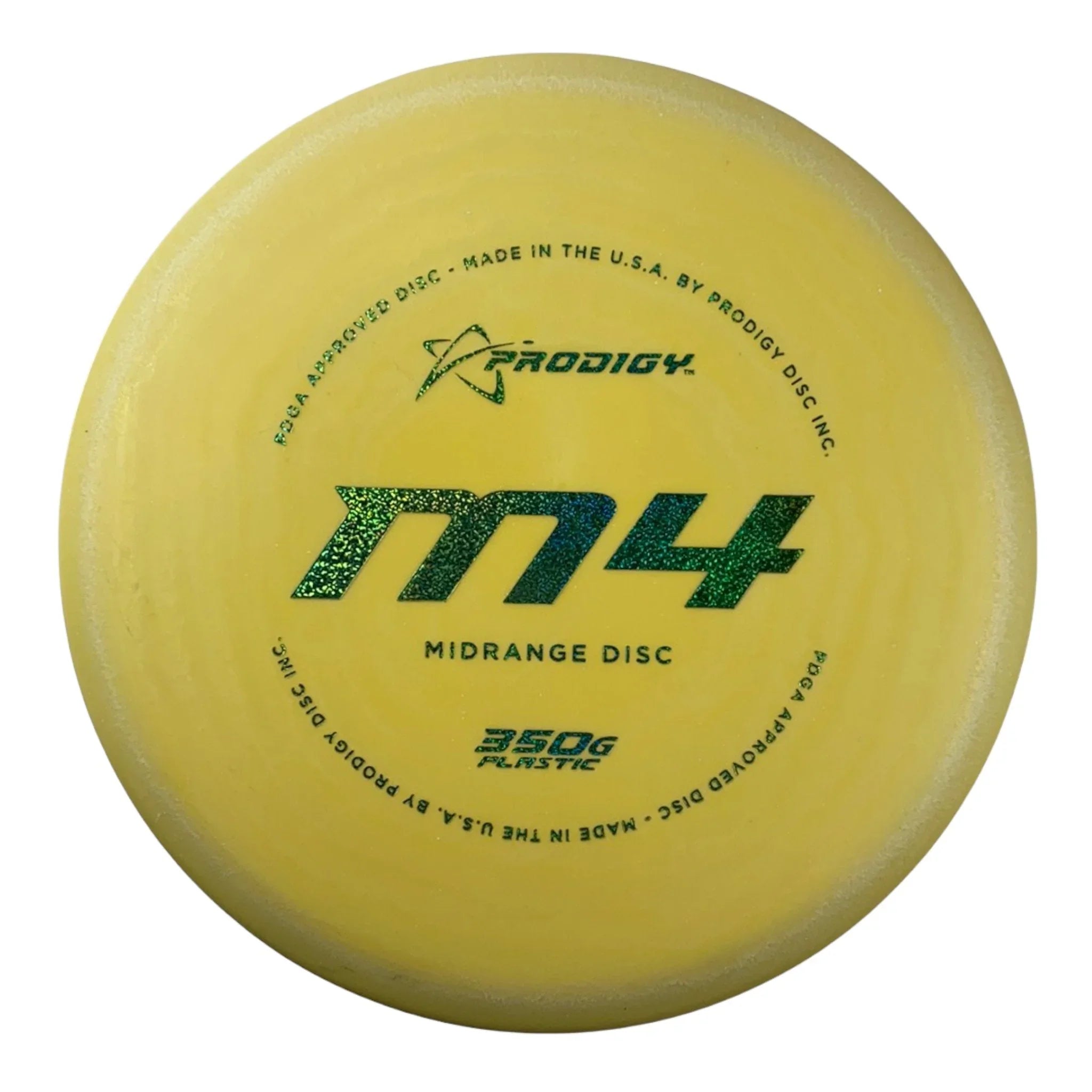 Prodigy Disc M4 | 350G | Yellow/Green 180g Disc Golf