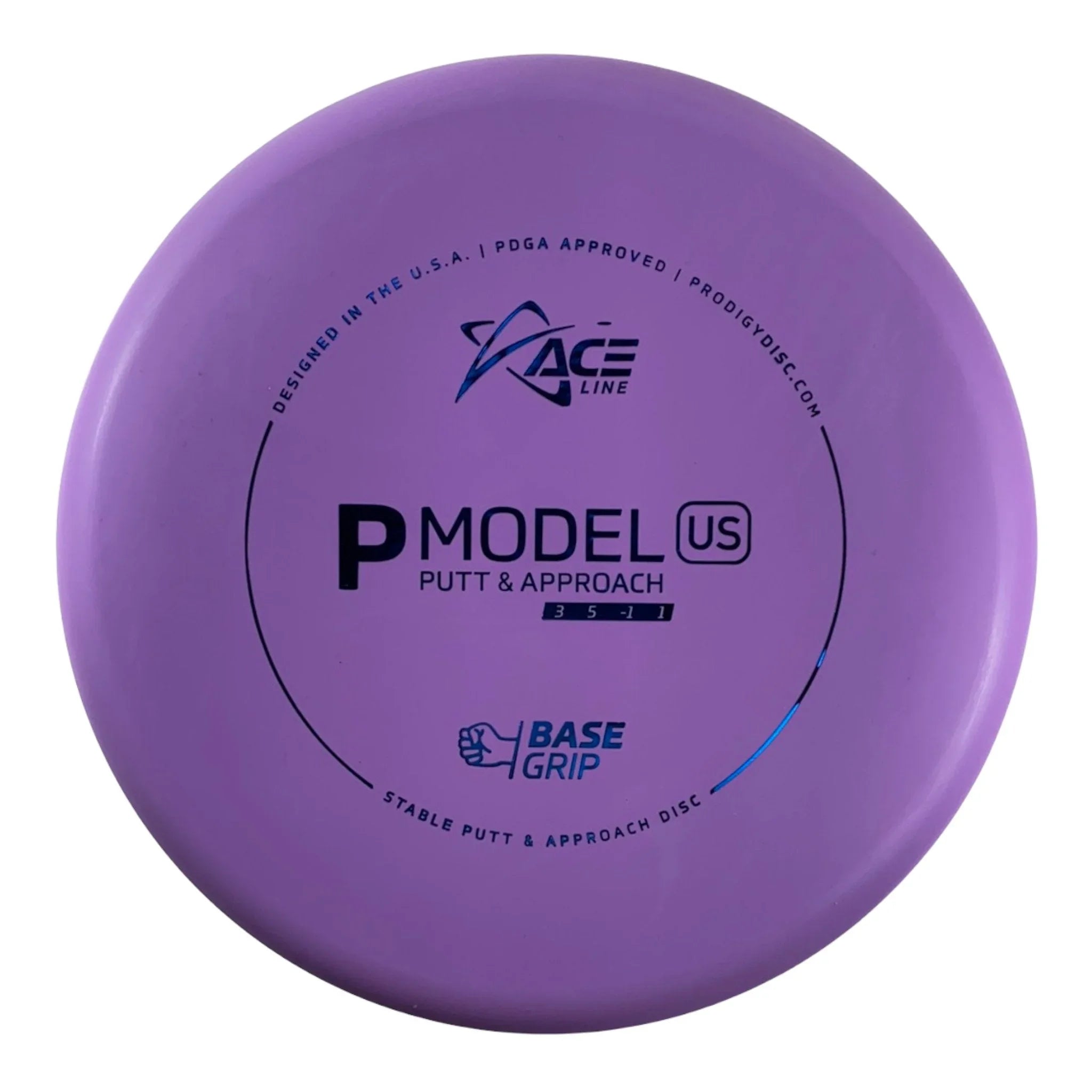 Prodigy Disc P Model US | Base Grip | Purple/Blue 174g Disc Golf