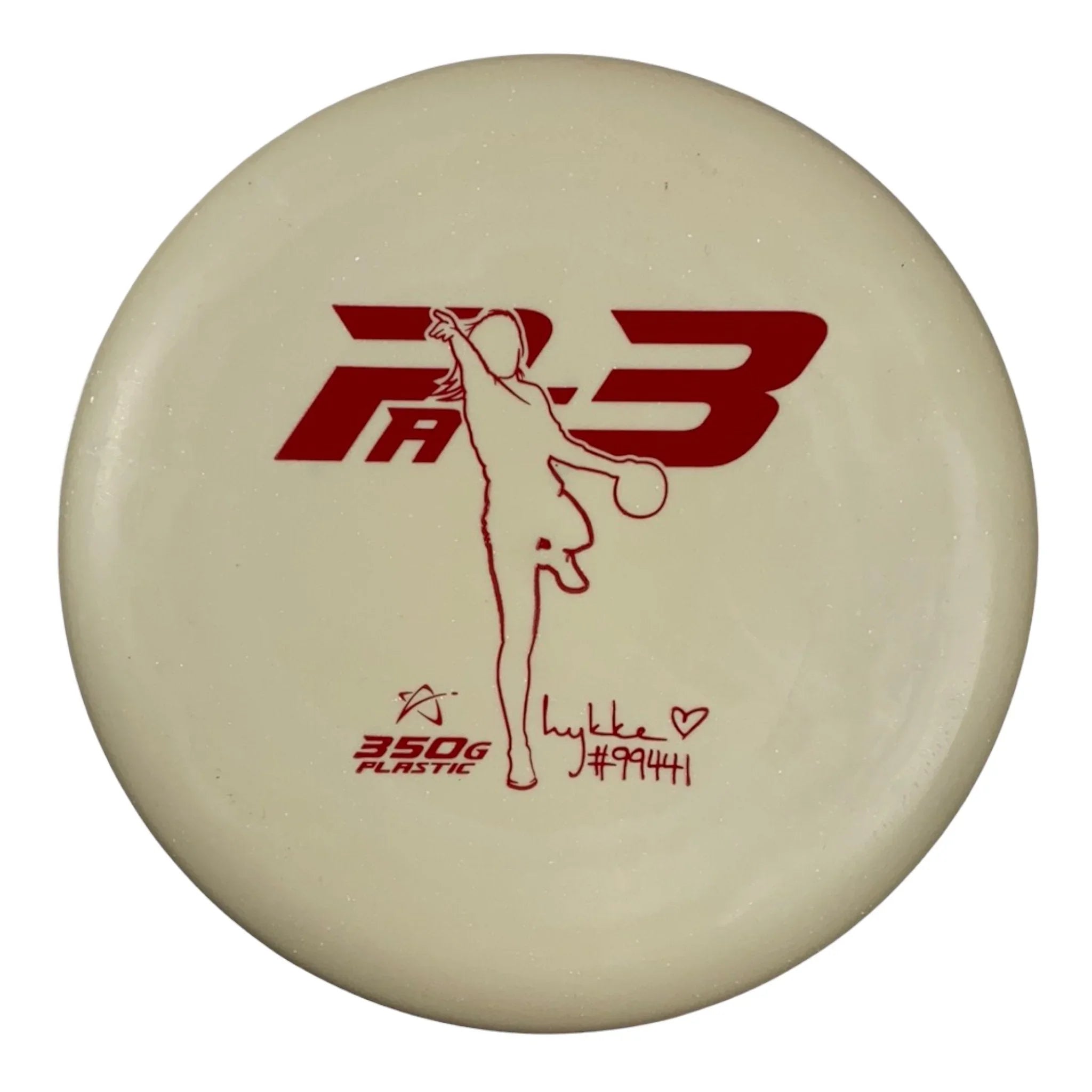 Prodigy Disc PA - 3 | 350G | White/Red 172 - 174g (Lykke Lorentzen) Disc Golf