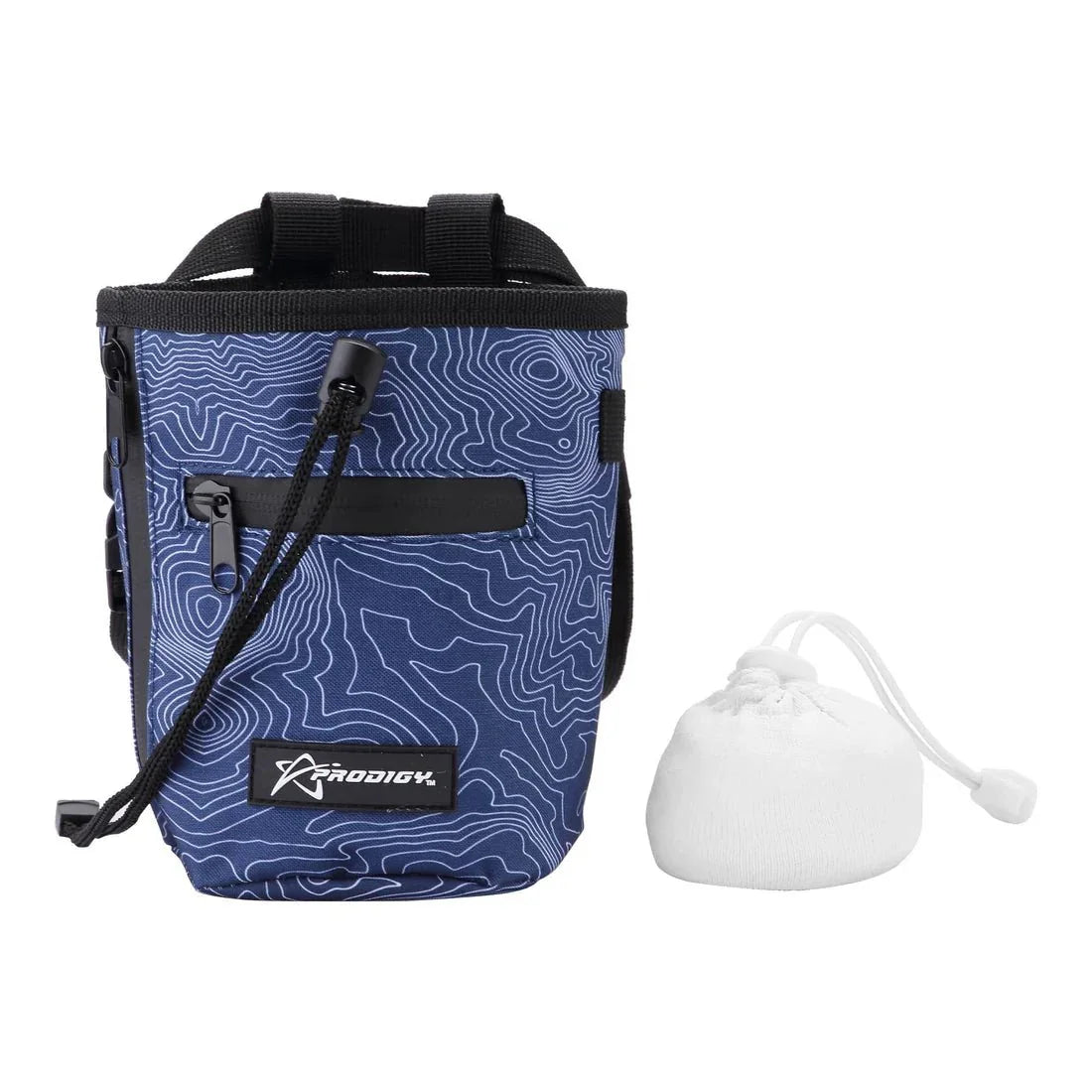 Prodigy Disc Prodigy Chalk Bag | Navy Blue Disc Golf