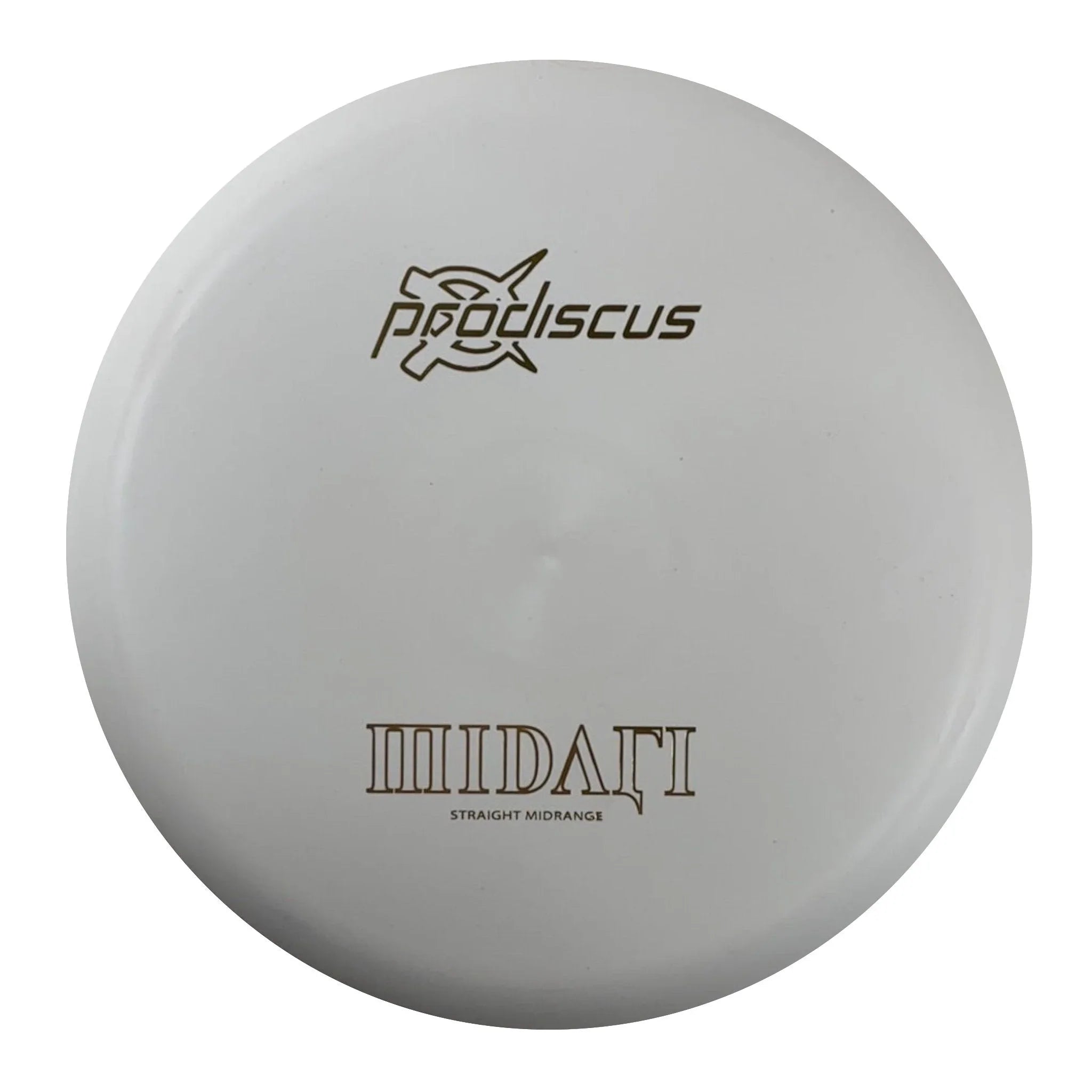 Prodiscus Midari | Basic | White/Gold 173 - 175g Disc Golf