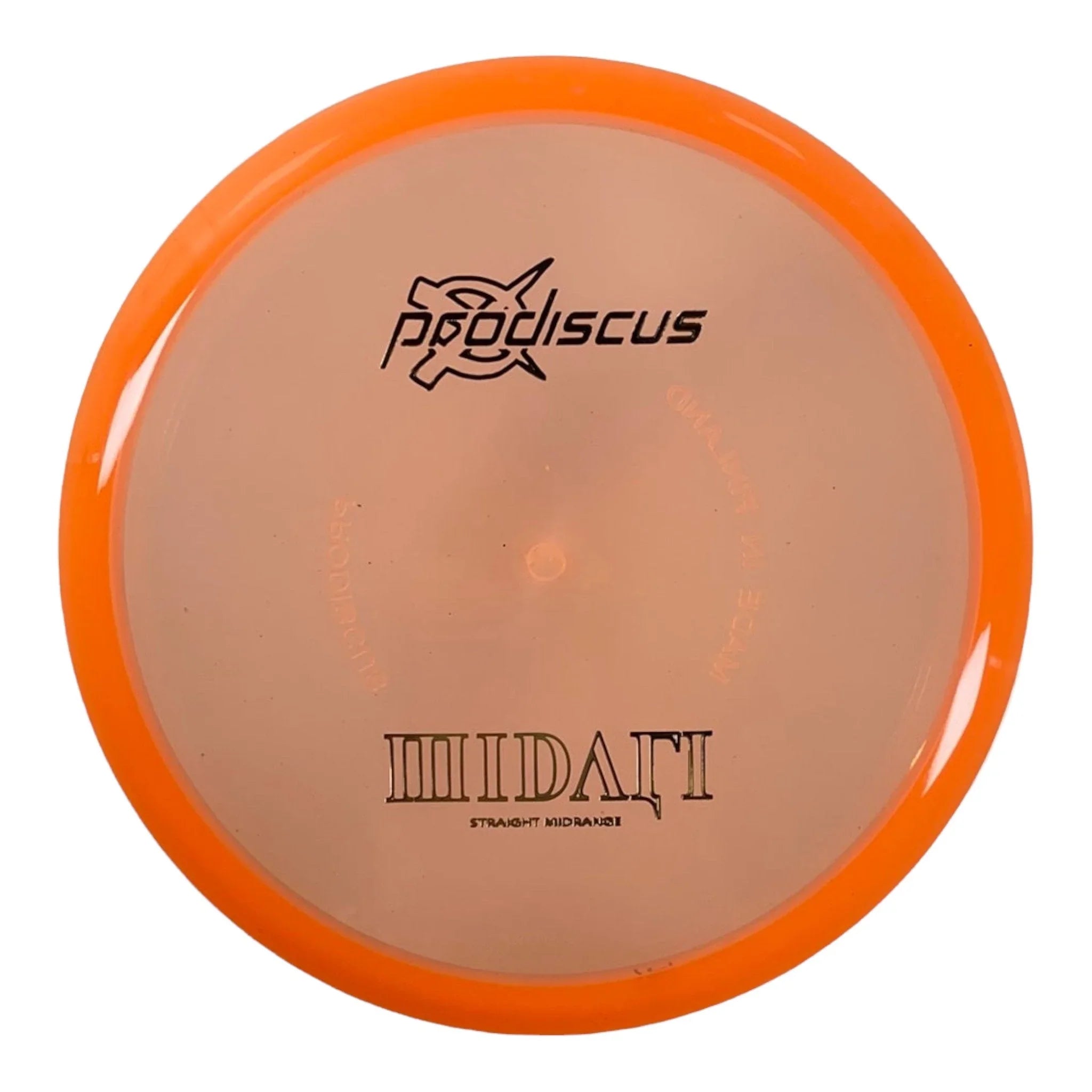 Prodiscus Midari | Premium | Orange/Gold 171g Disc Golf