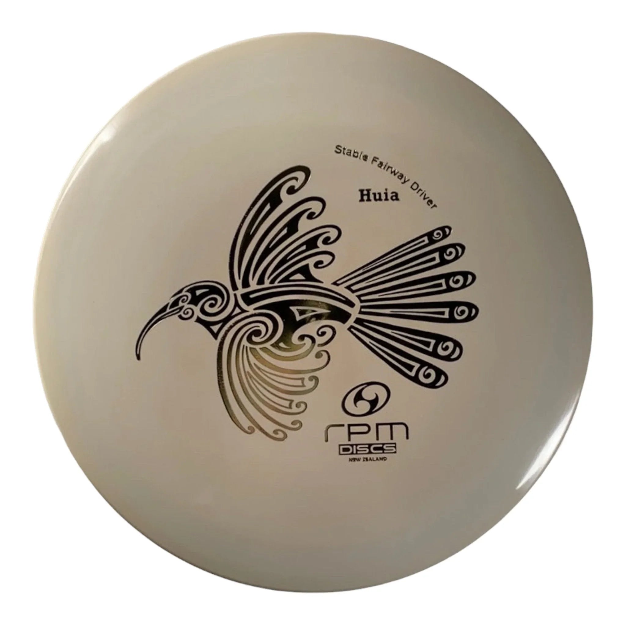 RPM Discs Huia | Atomic | White/Gold 174g Disc Golf