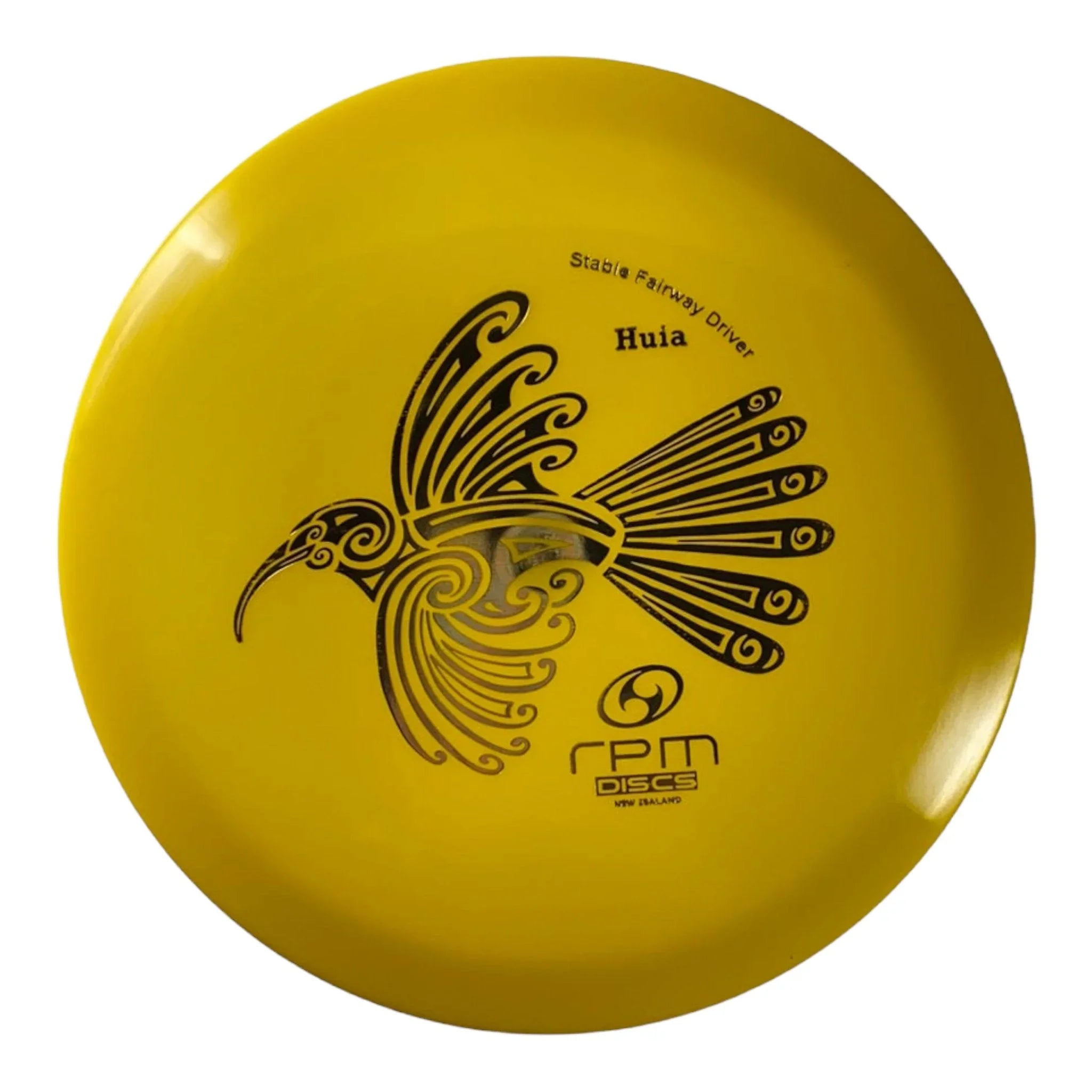 RPM Discs Huia | Atomic | Yellow/Gold 171 - 173g Disc Golf