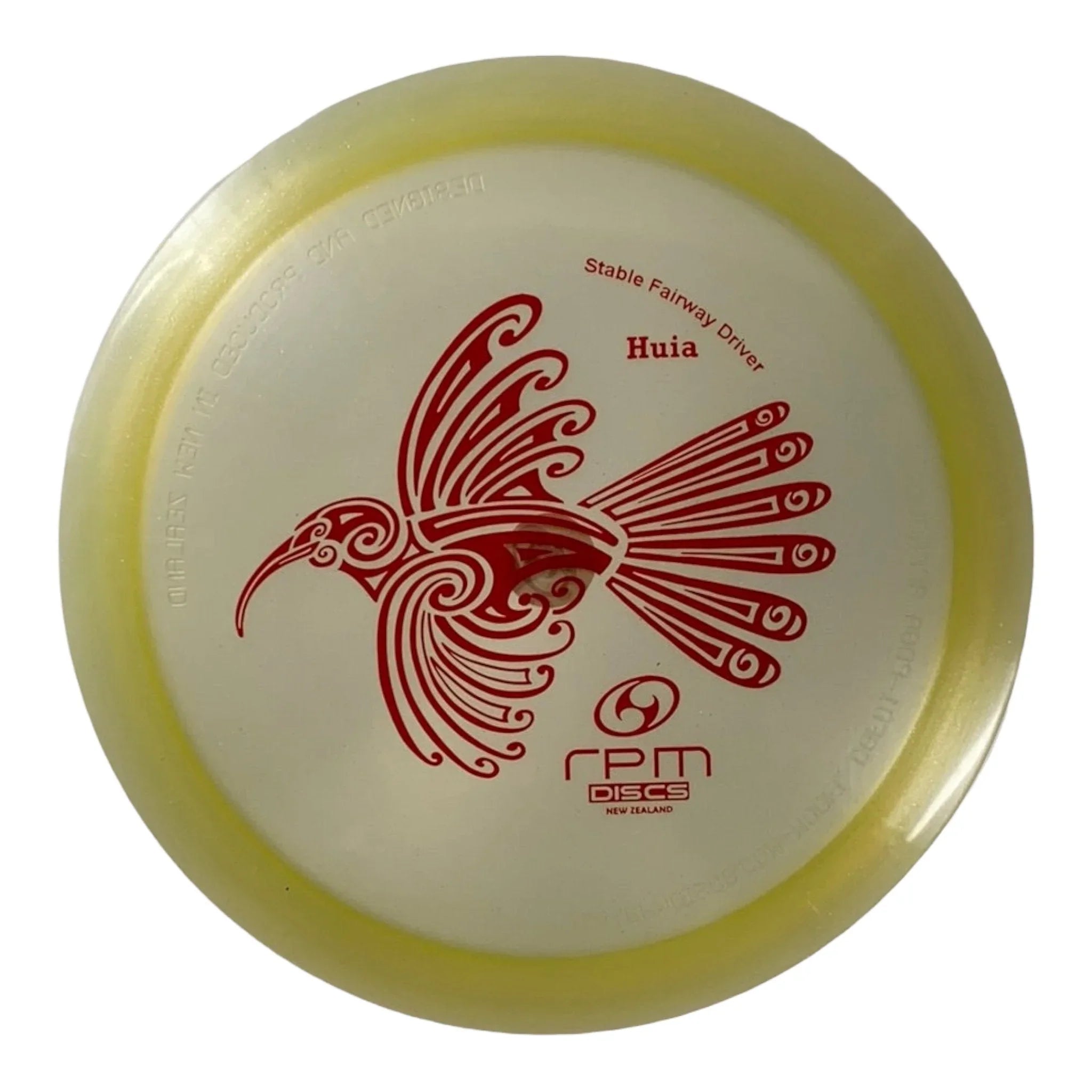 RPM Discs Huia | Cosmic | Tan/Red 171g Disc Golf