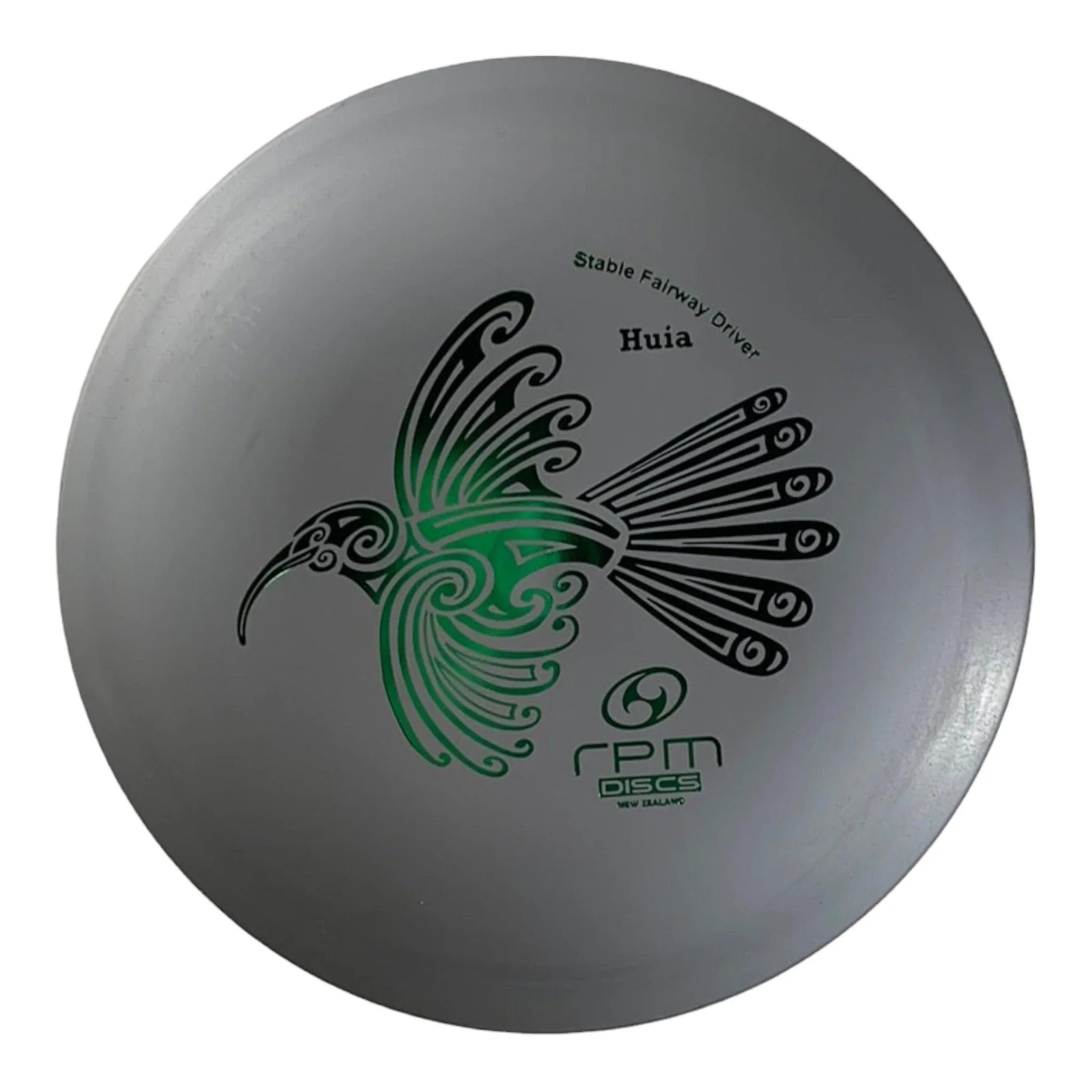 RPM Discs Huia | Strata | Grey/Green 173g Disc Golf