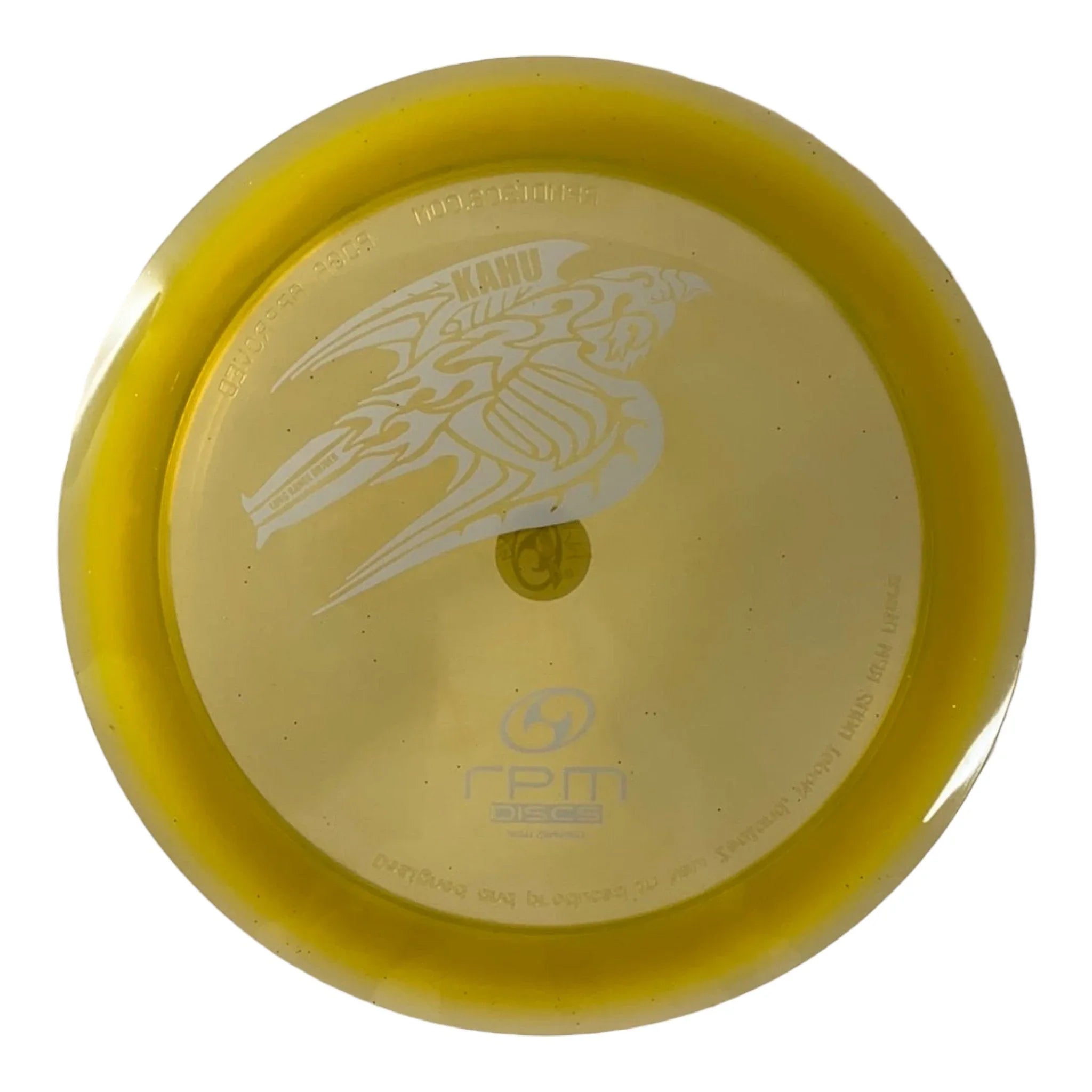 RPM Discs Kahu | Cosmic | Yellow/White 174g Disc Golf