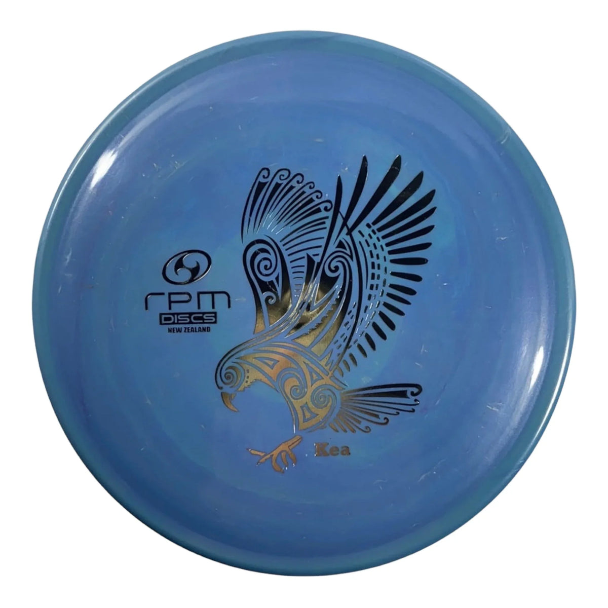 RPM Discs Kea | Atomic | Blue/Gold 174g Disc Golf