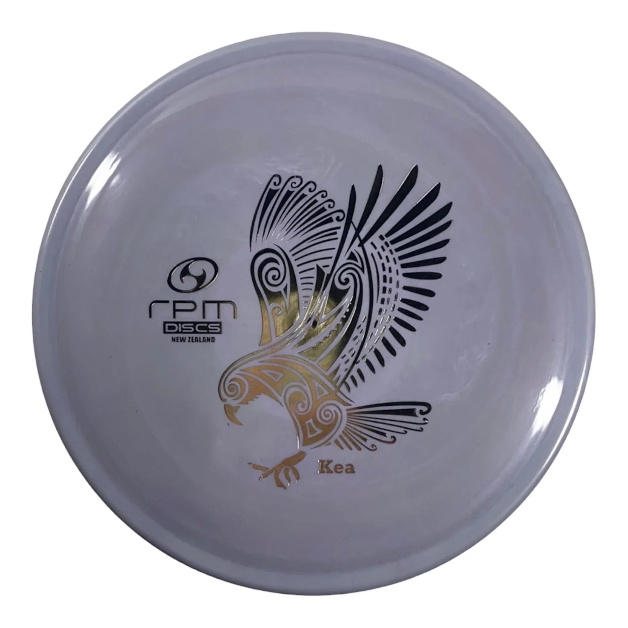 RPM Discs Kea | Atomic | Grey/Gold 174g Disc Golf