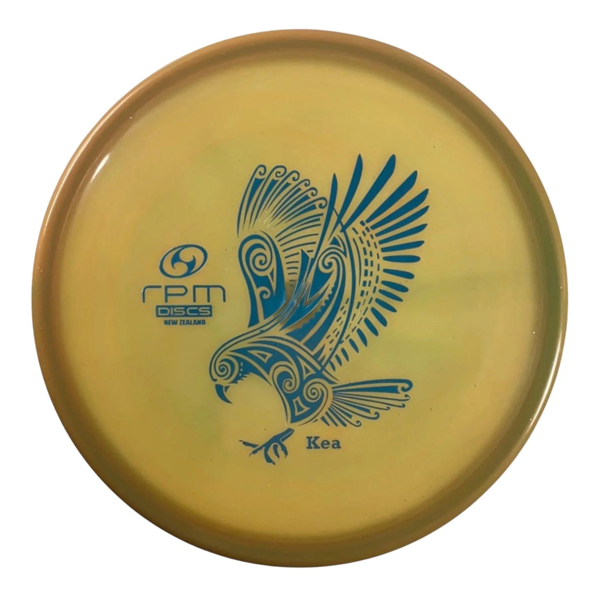 RPM Discs Kea | Atomic | Tan/Blue 175g Disc Golf