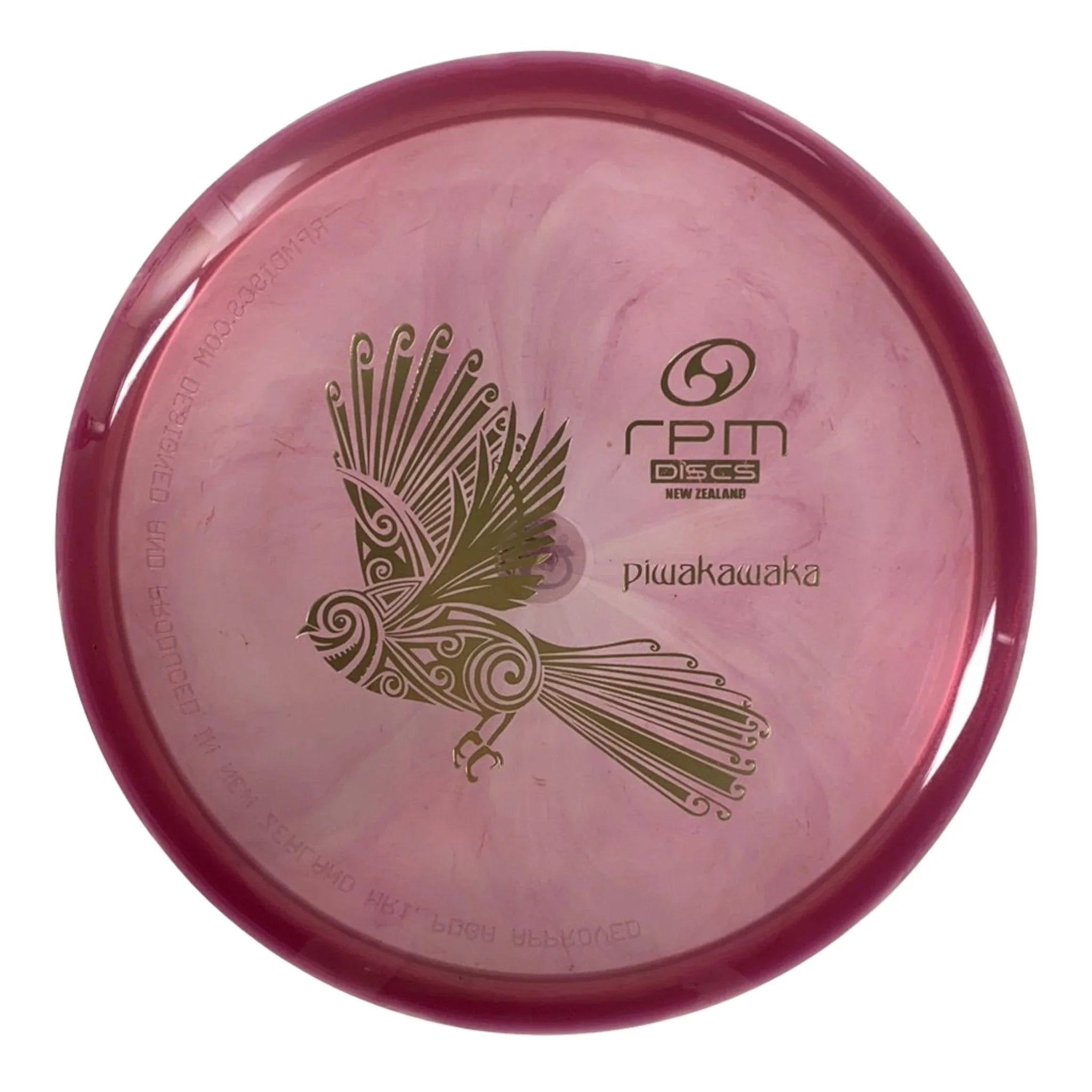 RPM Discs Piwakawaka | Cosmic | Pink/Gold 179g Disc Golf