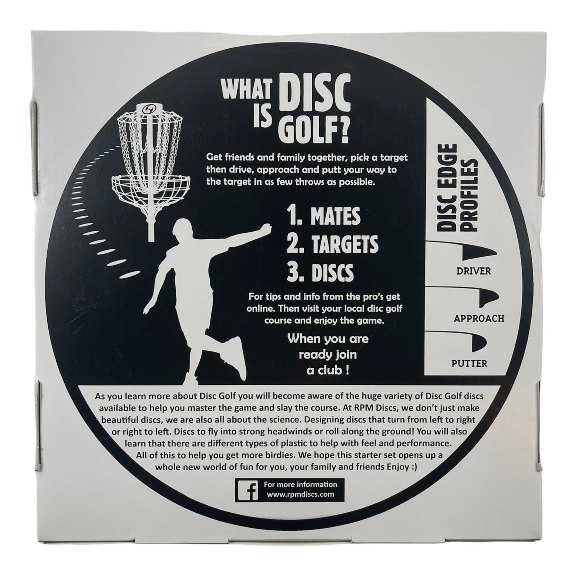RPM Discs RPM Disc Golf Starter Set | Cosmic Disc Golf