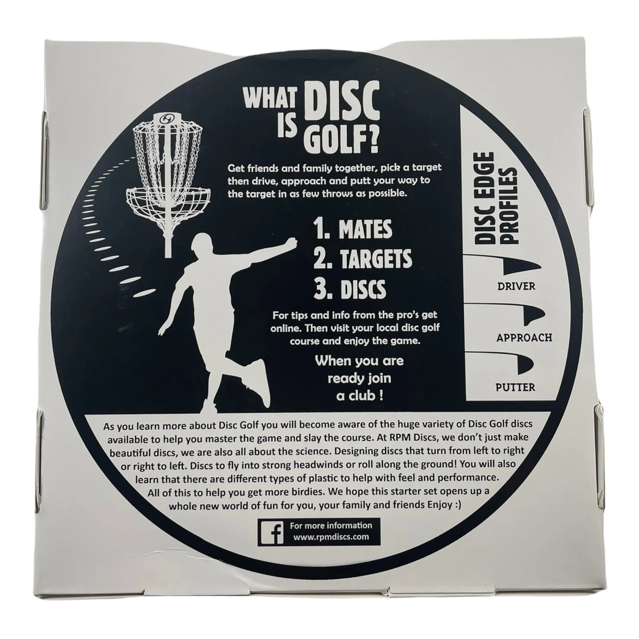 RPM Discs RPM Disc Golf Starter Set | Atomic Disc Golf